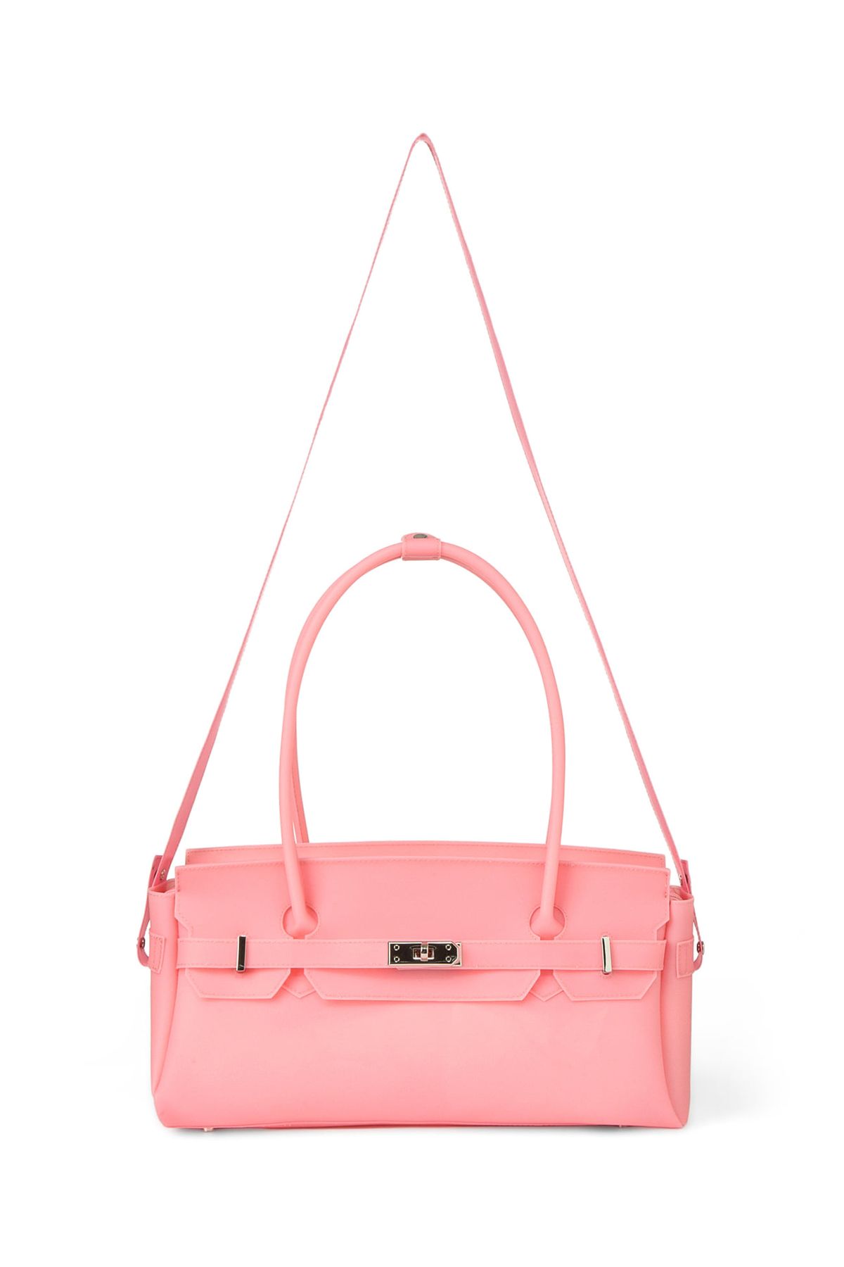 다이닛(DEINET) JELLY TWO-WAY BAG IN DEEP PINK