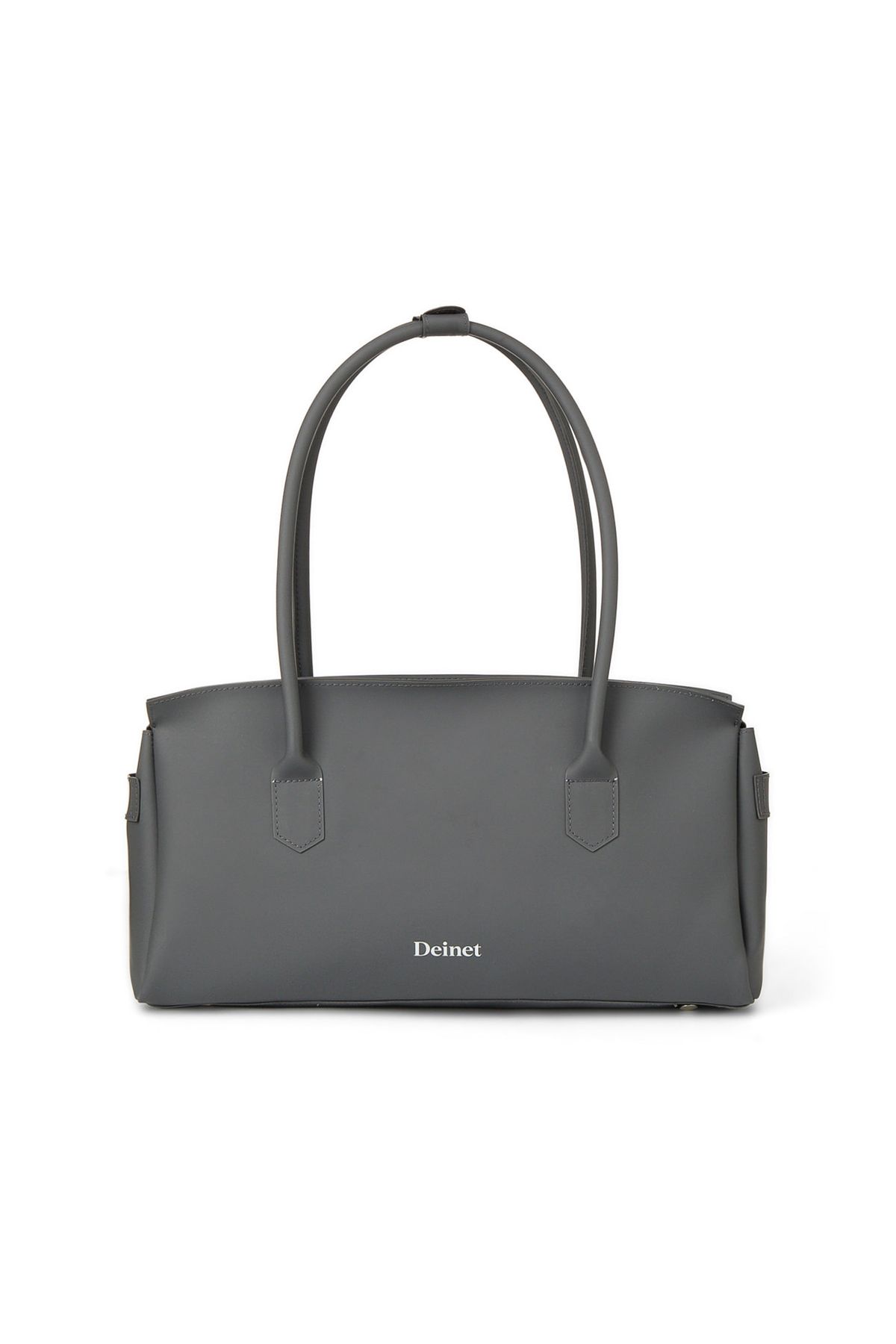 다이닛(DEINET) JELLY TWO-WAY BAG IN CHARCOAL