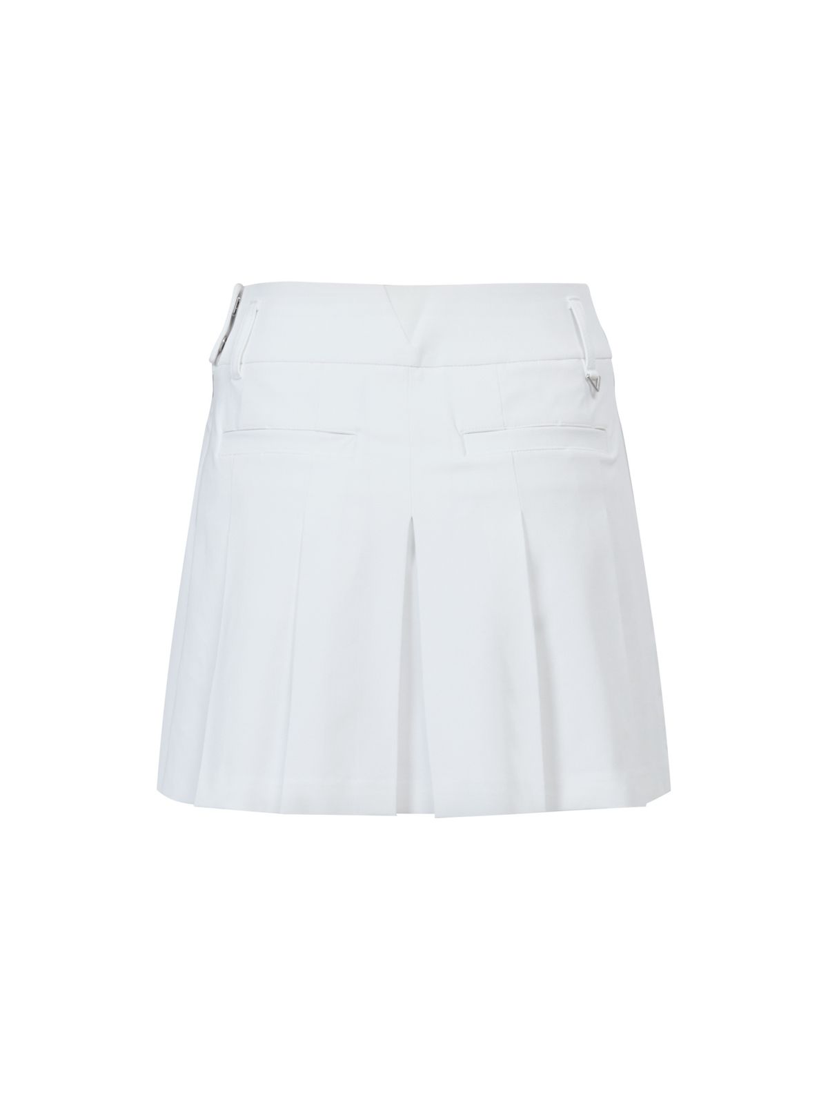 와이드앵글(WIDEANGLE) CO 베이직 플리츠 큐롯 L_Off White