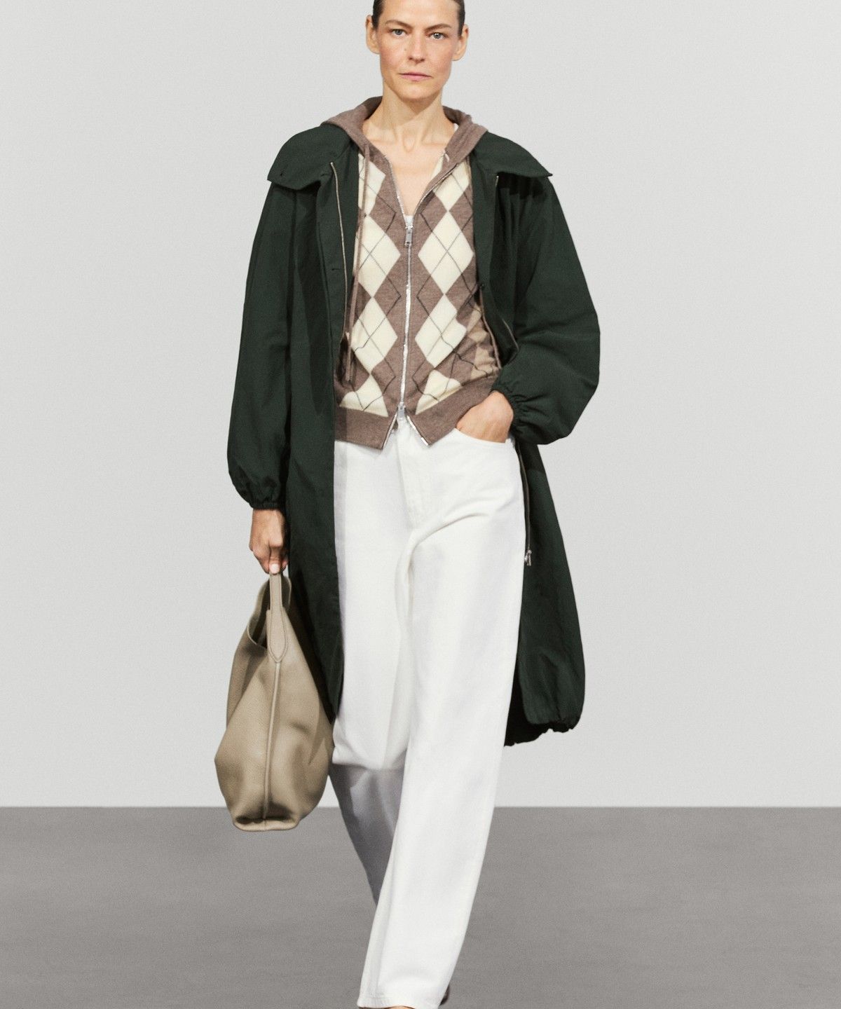 마시모두띠(MASSIMO DUTTI) 후드 니트 지퍼 가디건