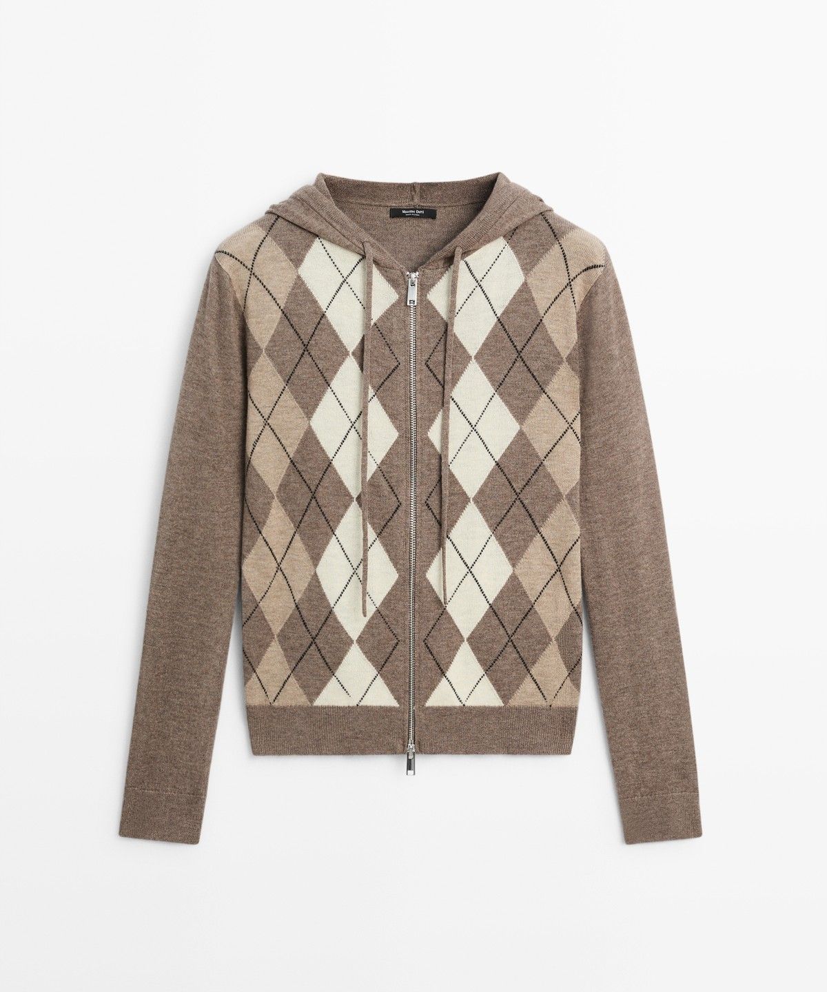 마시모두띠(MASSIMO DUTTI) 후드 니트 지퍼 가디건