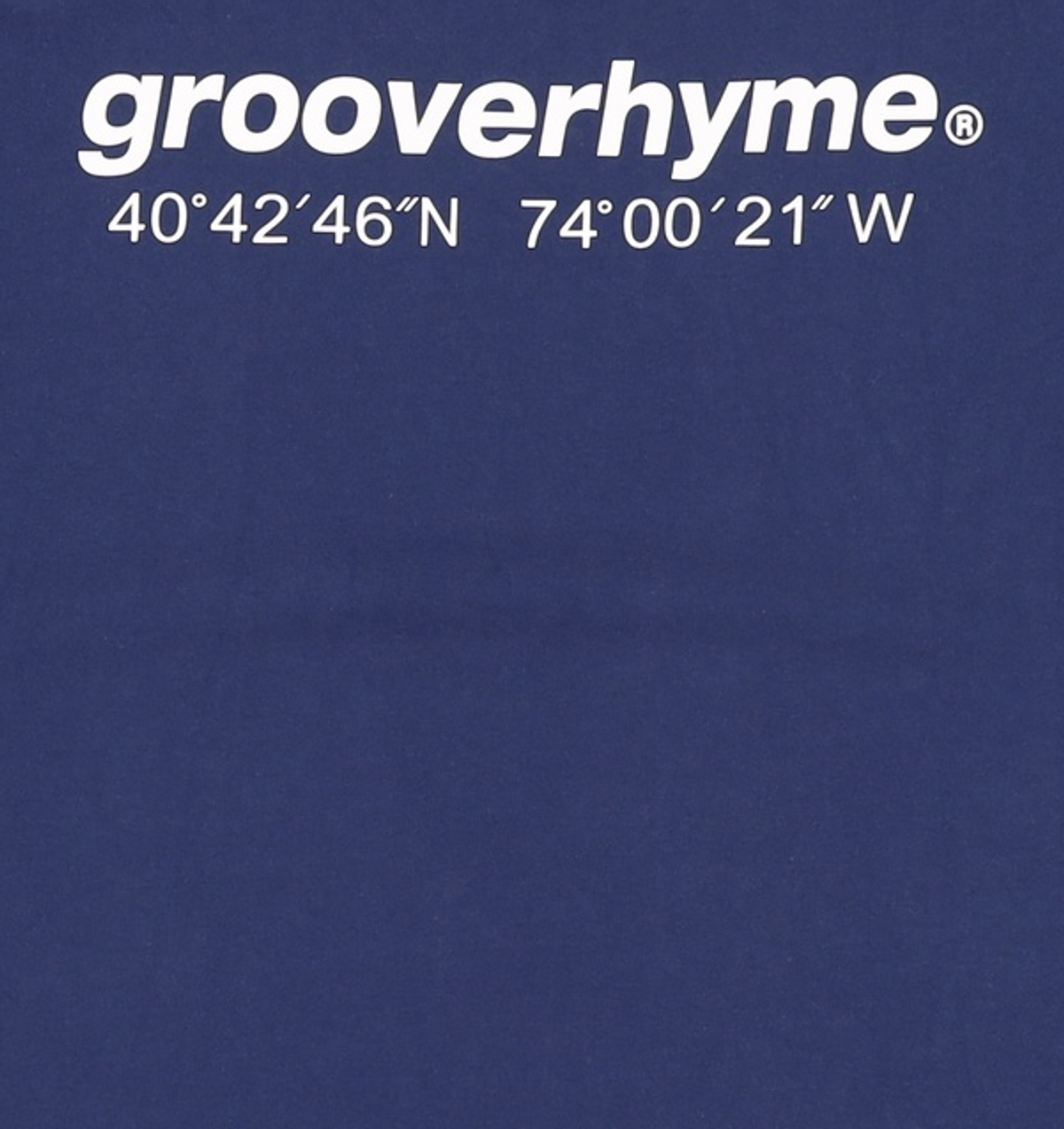 그루브라임(GROOVE RHYME) 반소매 티셔츠 L