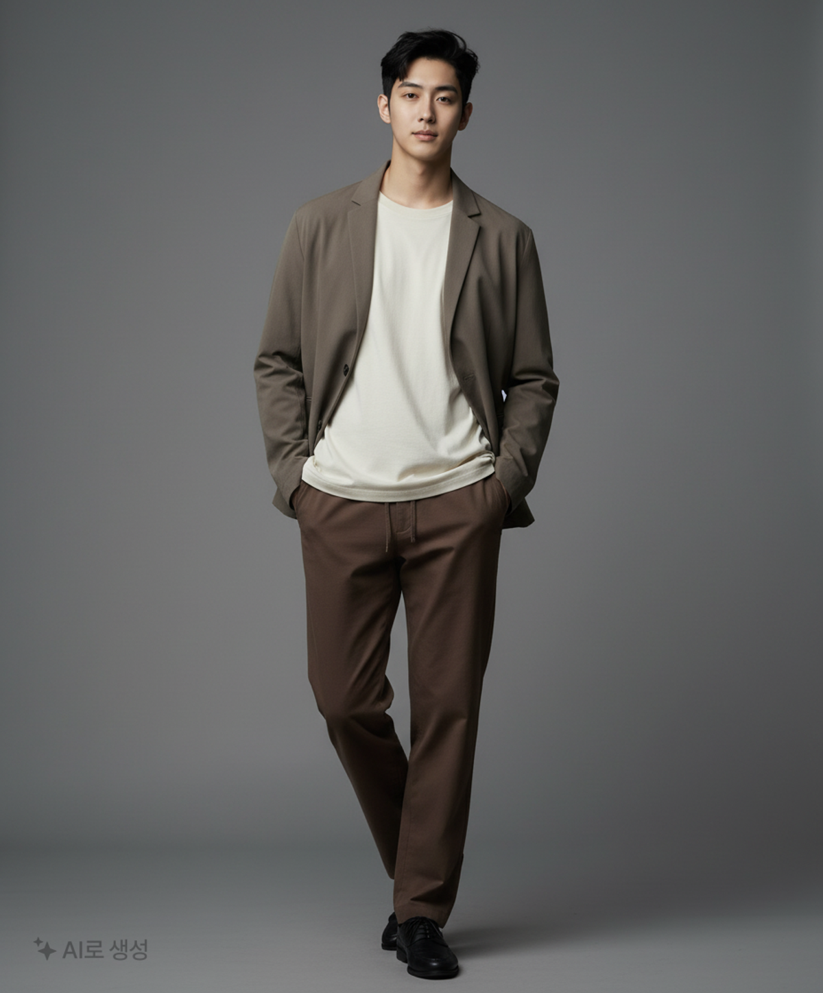 티비제이(TBJ) 남성 올밴딩 테이퍼드핏 TR양기모 팬츠 T214PT300P XL