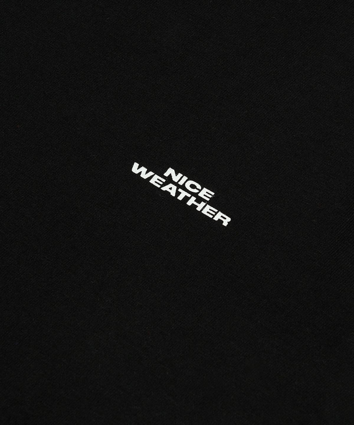 나이스웨더(NICEWEATHER) 나이스웨더 OG 로고 티셔츠 (블랙)