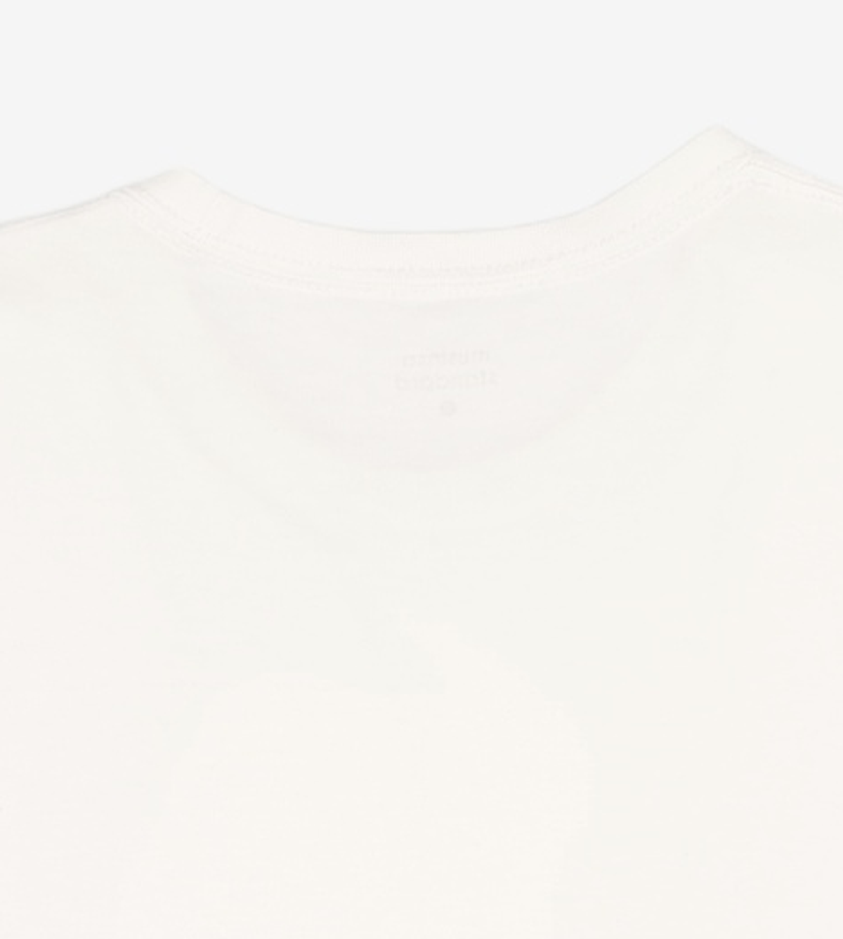 무신사 스탠다드(MUSINSA STANDARD) 레이어드 크루 넥 티셔츠_일반 기장 [화이트] L