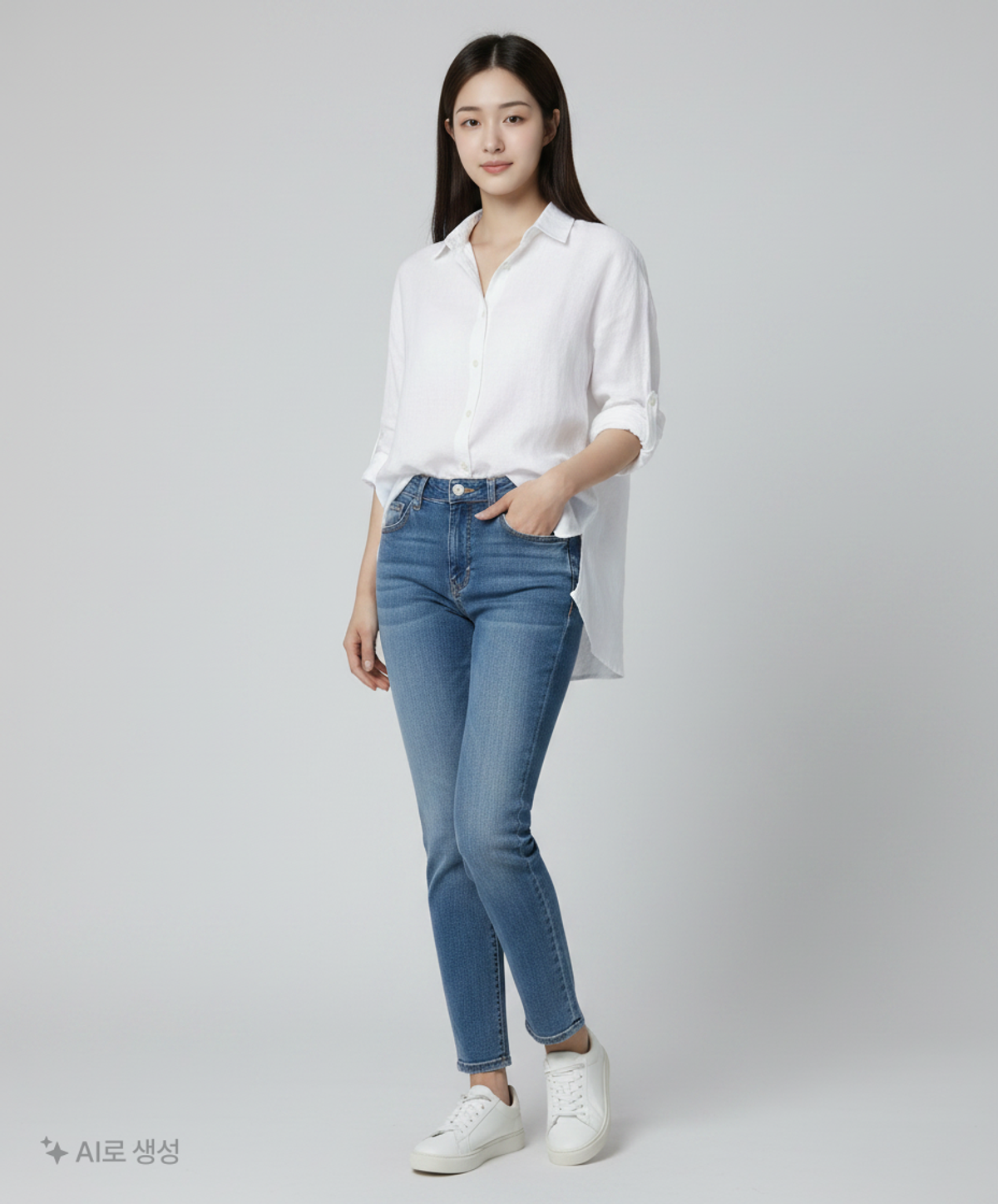 유니클로(UNIQLO) 청/데님 팬츠 33