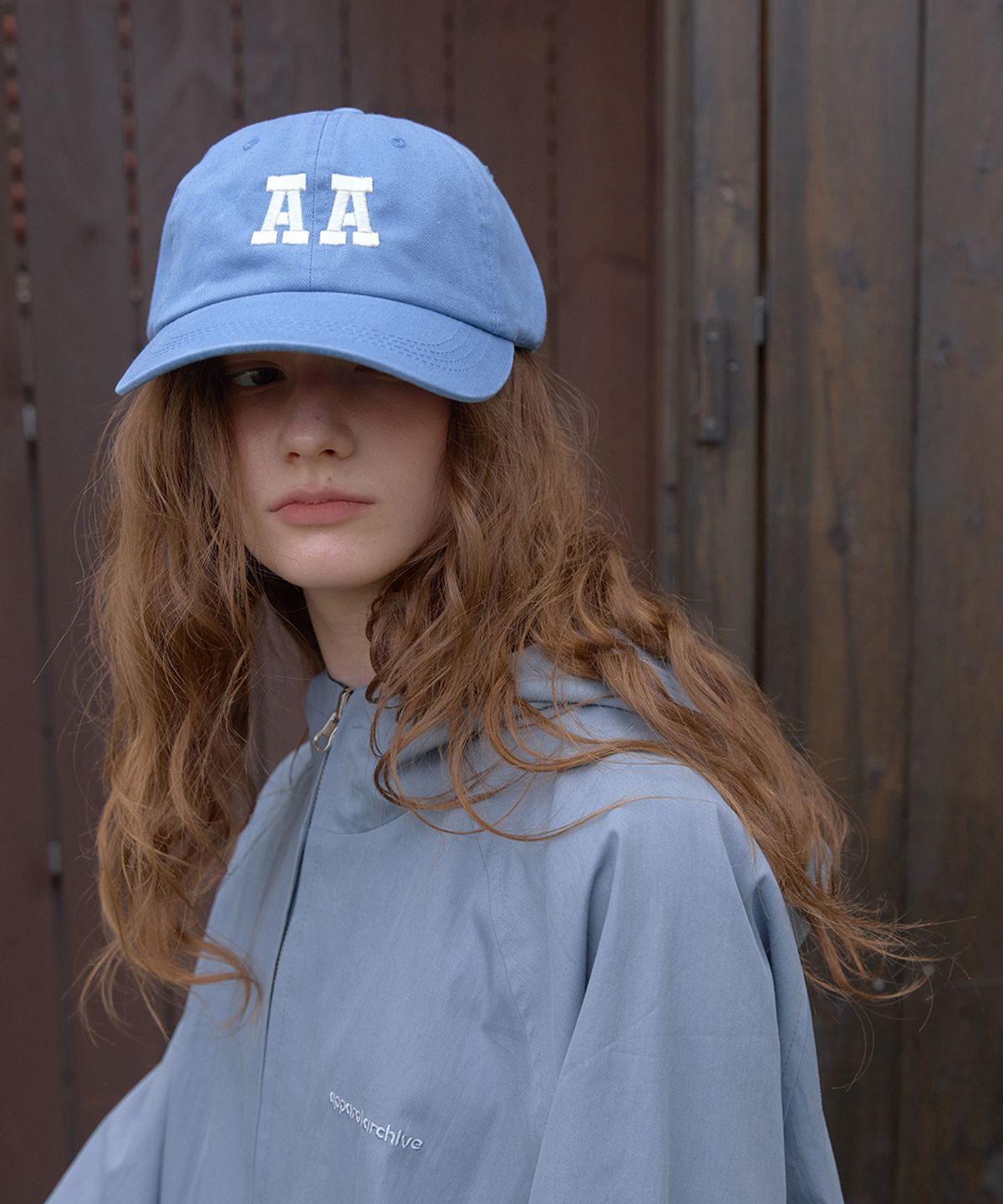 어패럴아카이브(APPAREL ARCHIVE) Dublin washing cap - Skyblue