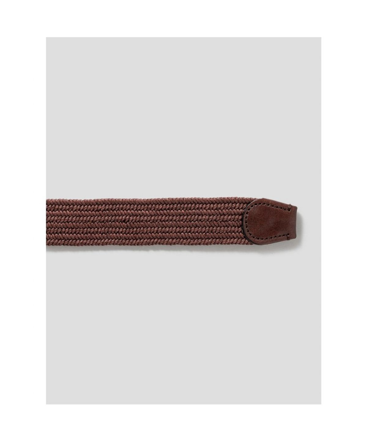 빈폴 액세서리(BEANPOLE ACCESSORY) 엘라스틱 캐주얼 버클 벨트 - 브라운