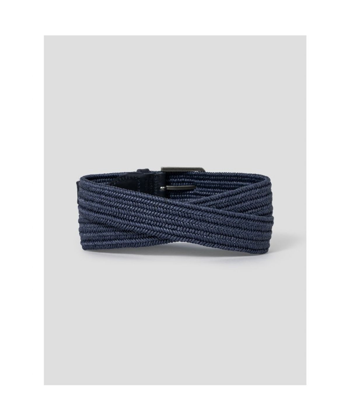빈폴 액세서리(BEANPOLE ACCESSORY) 엘라스틱 캐주얼 버클 벨트 - 네이비