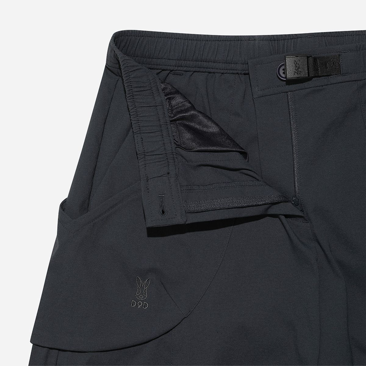 디오디(DOD) 여성) 래빗 와이드핏 팬츠(NAVY)