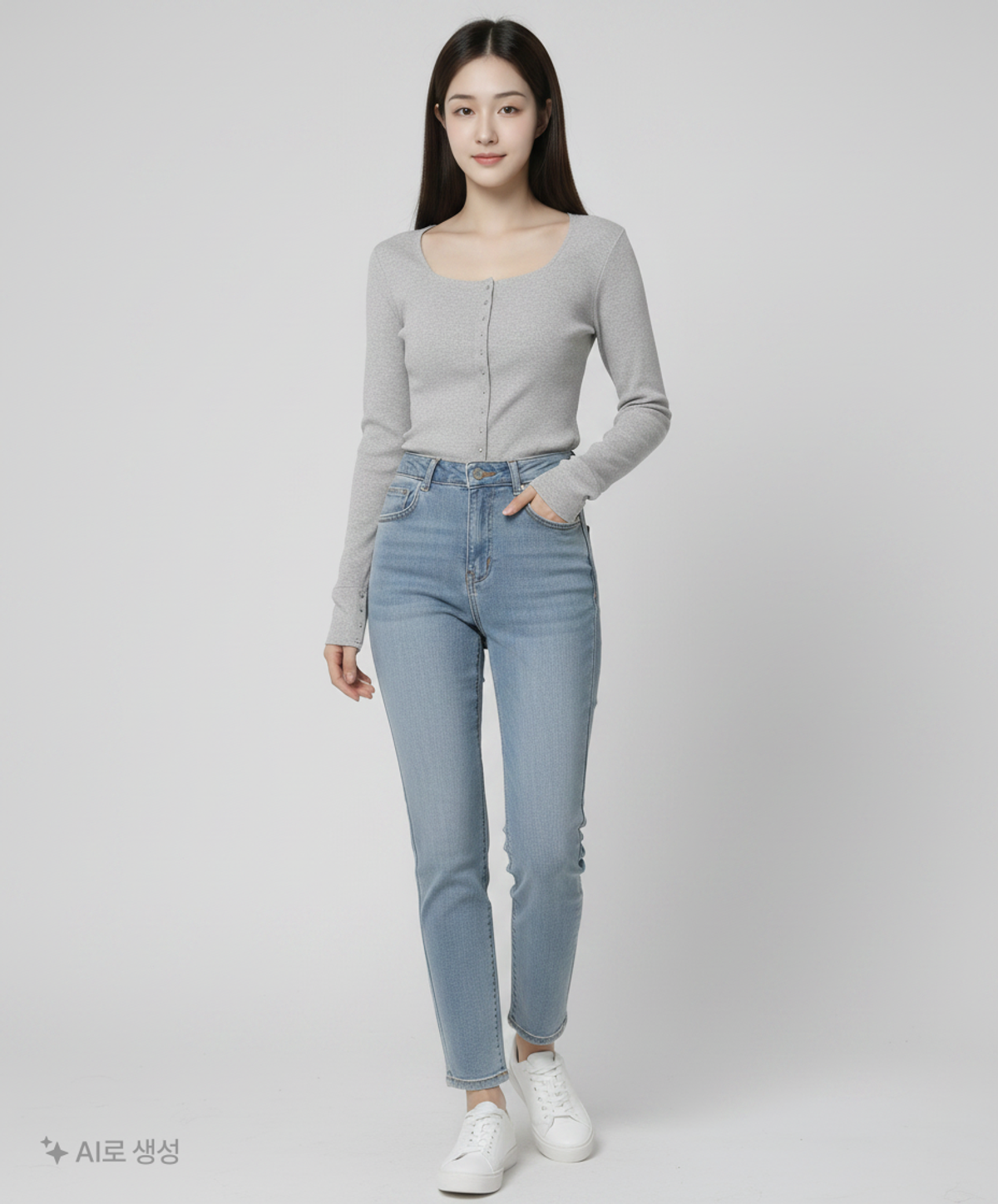 글로니(GLOWNY) 긴소매 티셔츠 M