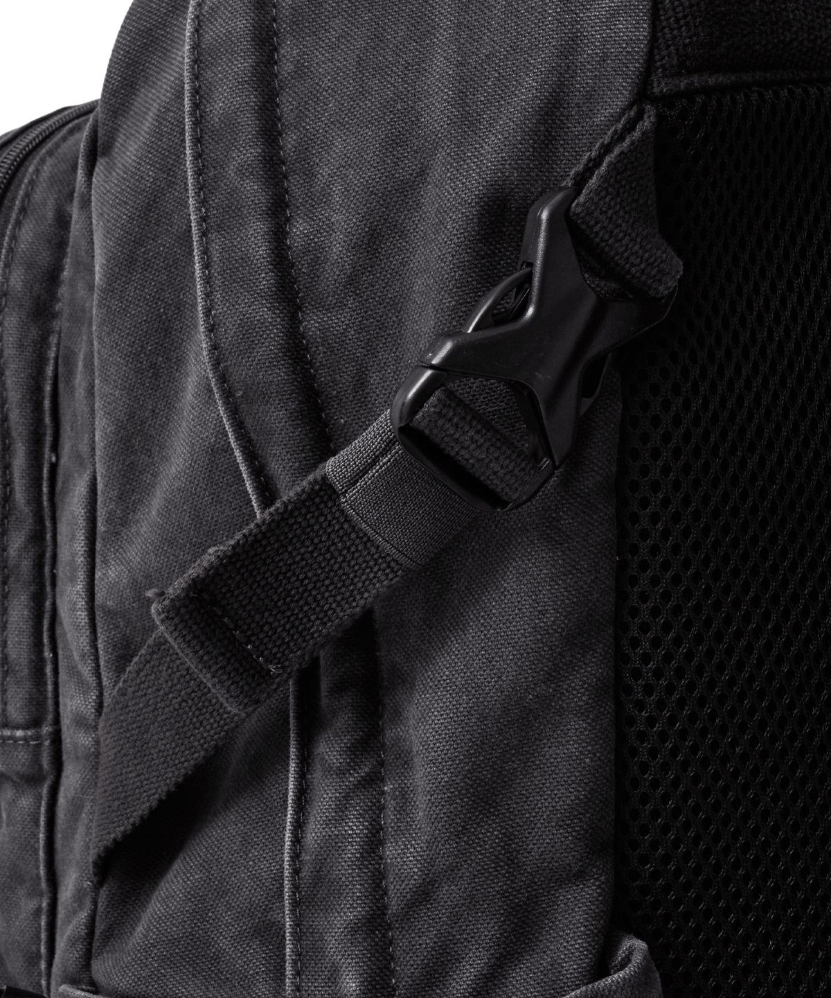 핍스 모터사이클(PHYPS MOTORCYCLE) Washed Field Backpack Charcoal
