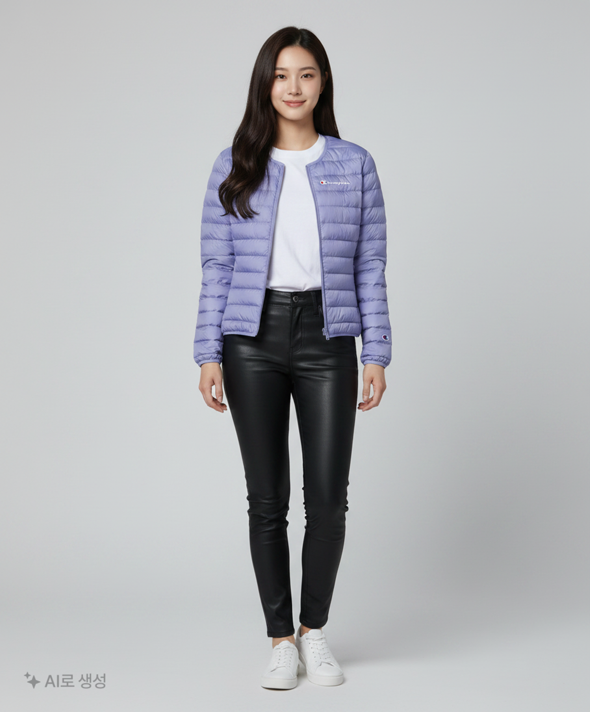 챔피온(CHAMPION) 숏 패딩/숏 헤비 아우터 XS