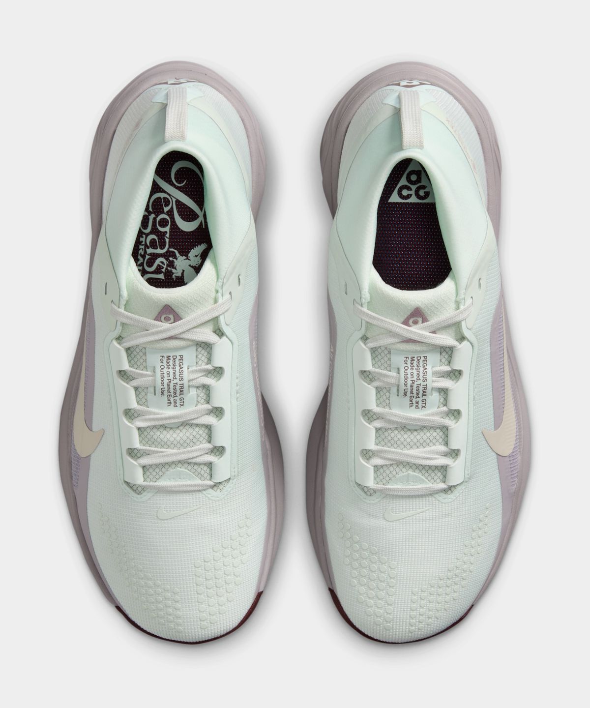나이키(NIKE) ACG 페가수스 트레일 GORE-TEX W - 배얼리 그린:실버 라일락:타투:라이트 본 / IQ1394-300