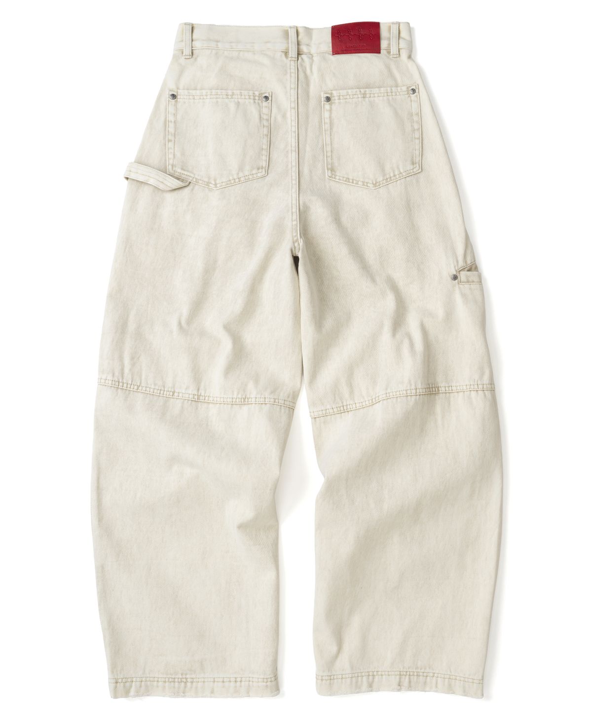 낫포너드(NOT4NERD) Parachute Washed Twill Pants - Beige