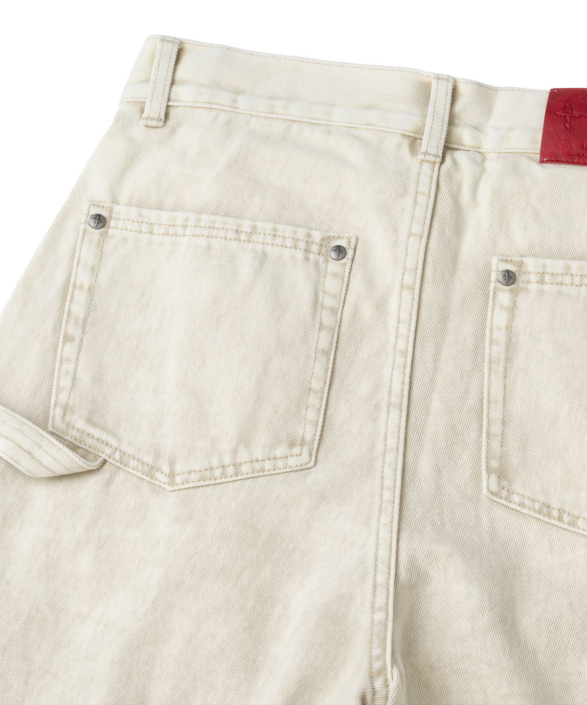 낫포너드(NOT4NERD) Parachute Washed Twill Pants - Beige