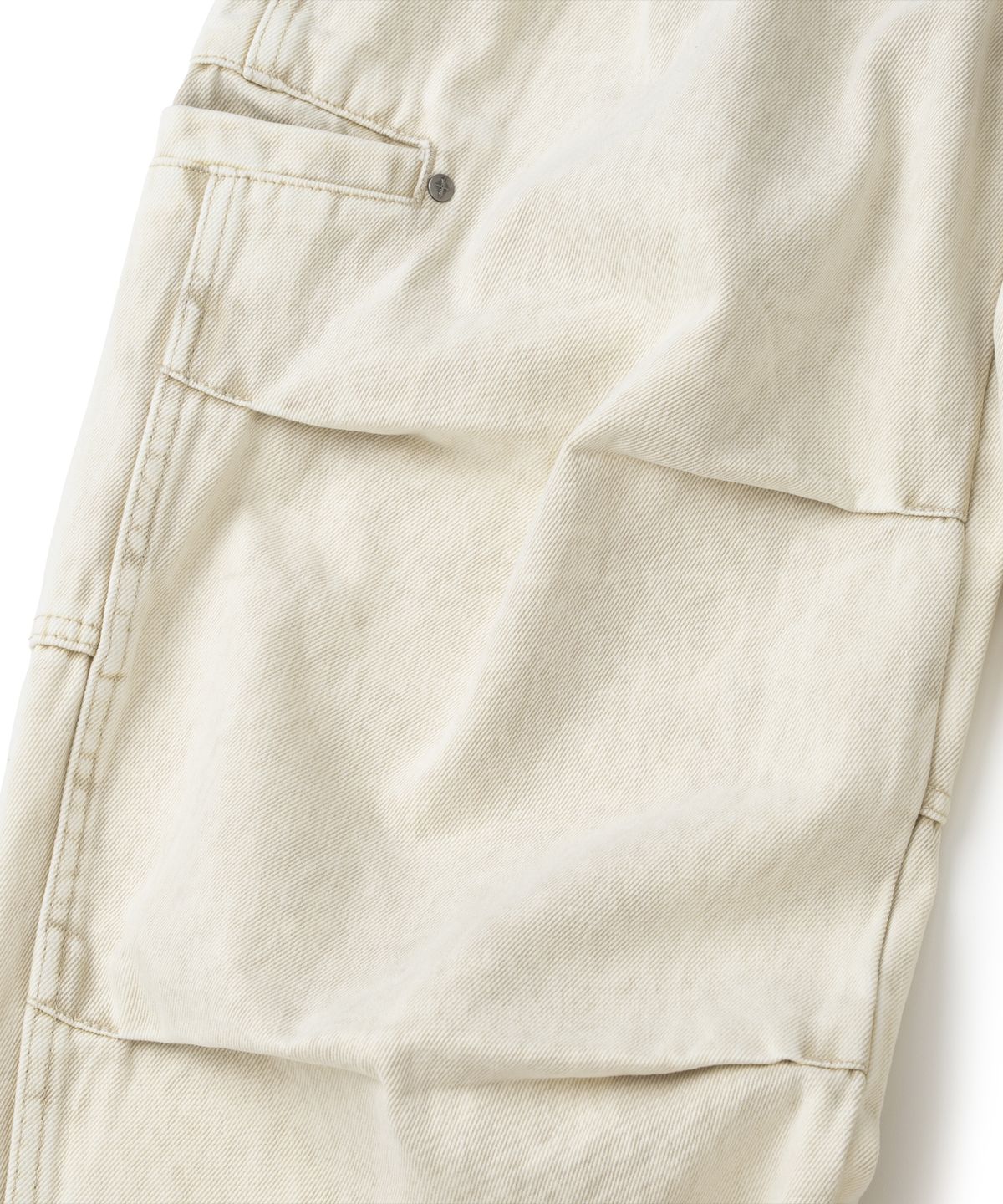 낫포너드(NOT4NERD) Parachute Washed Twill Pants - Beige
