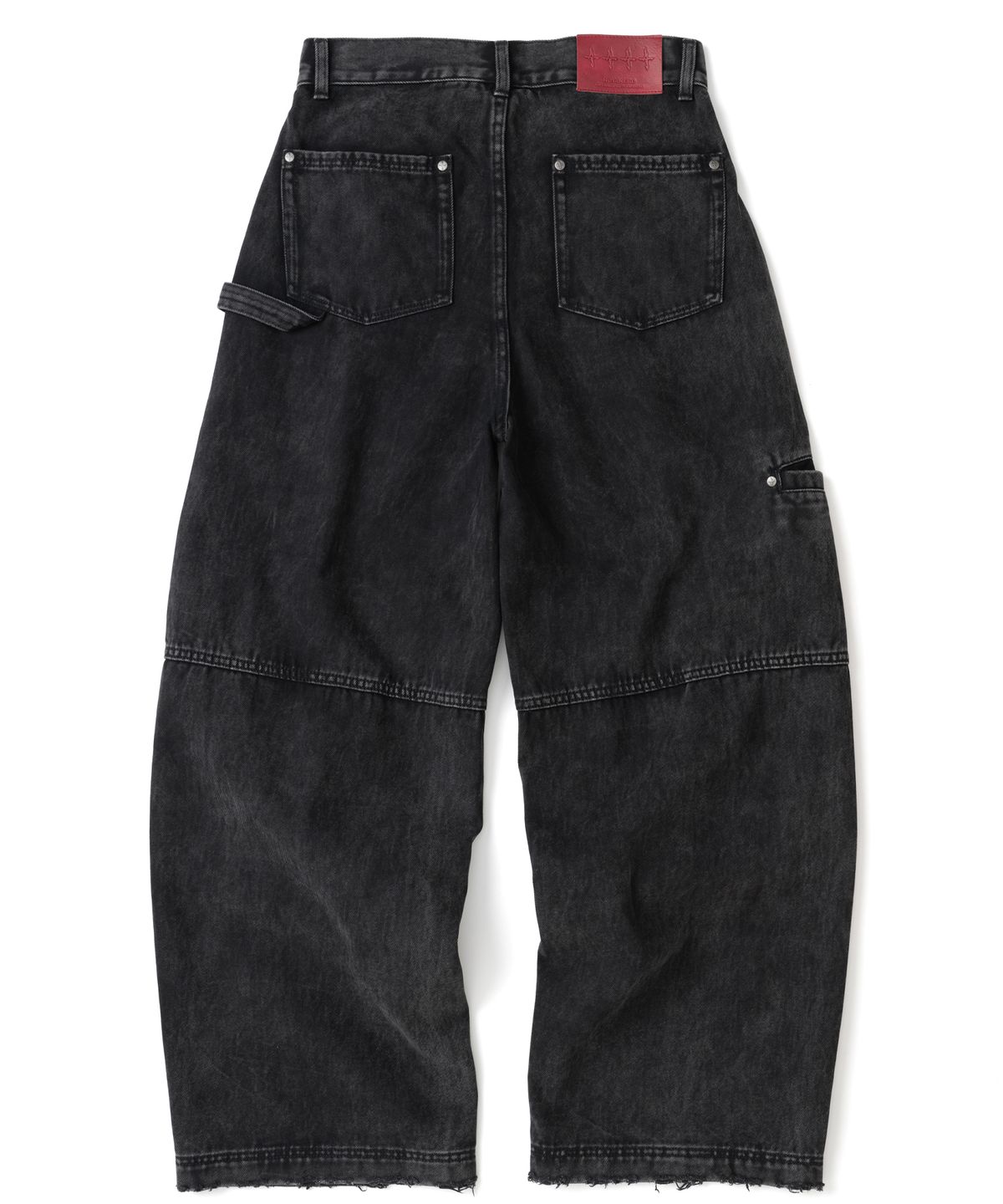 낫포너드(NOT4NERD) Parachute Washed Twill Pants - Black