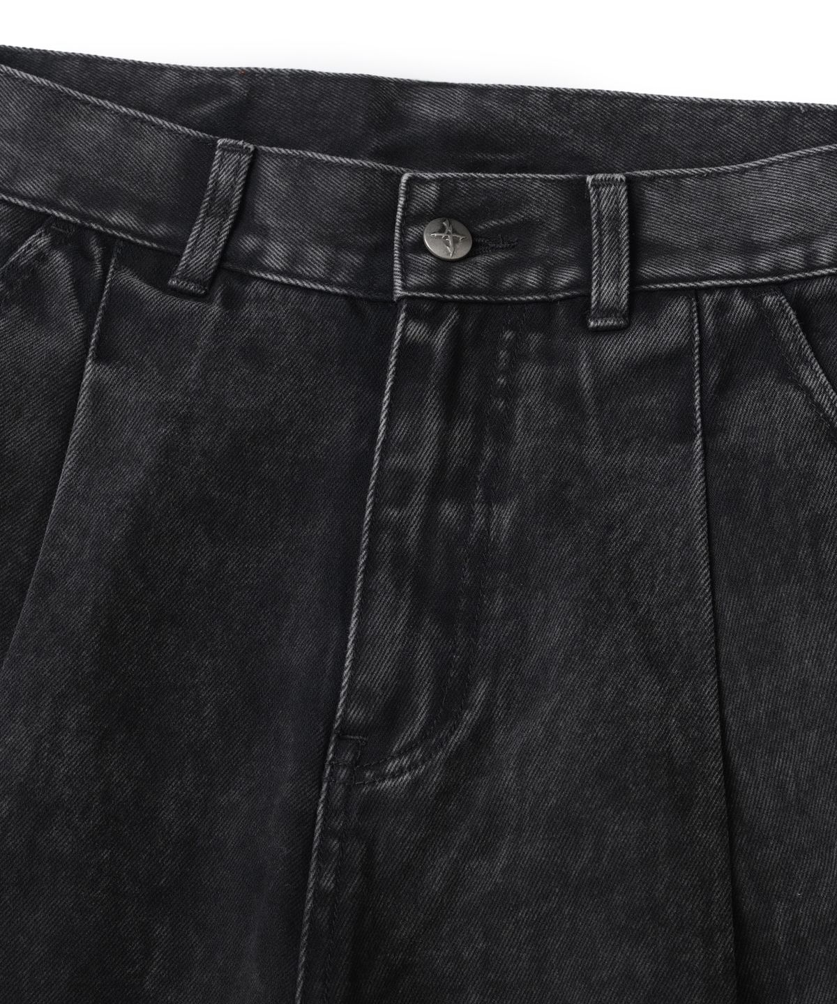 낫포너드(NOT4NERD) Parachute Washed Twill Pants - Black