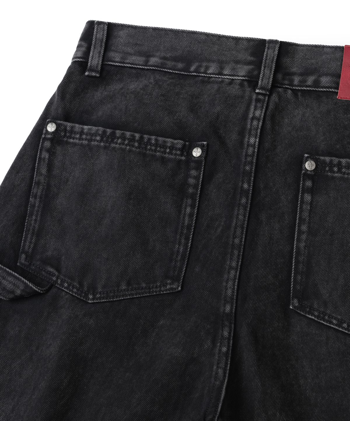 낫포너드(NOT4NERD) Parachute Washed Twill Pants - Black
