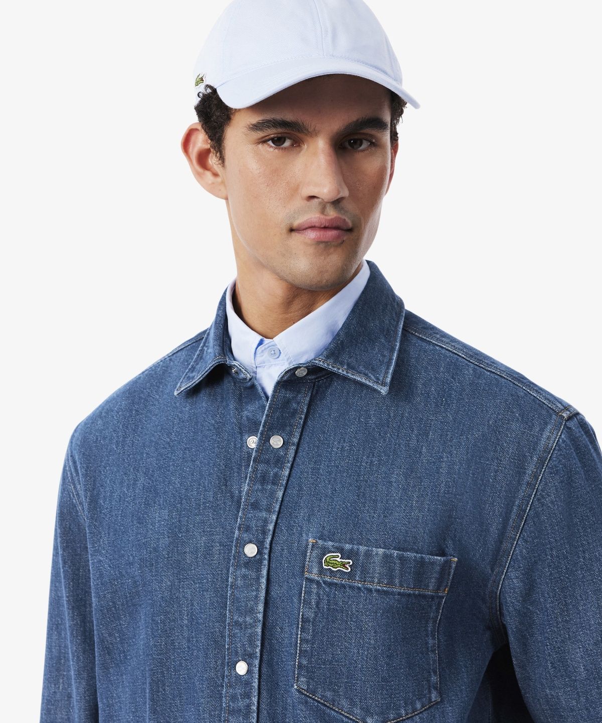 라코스테(LACOSTE) 남성 데님 셔츠 CH3581-56N MK9