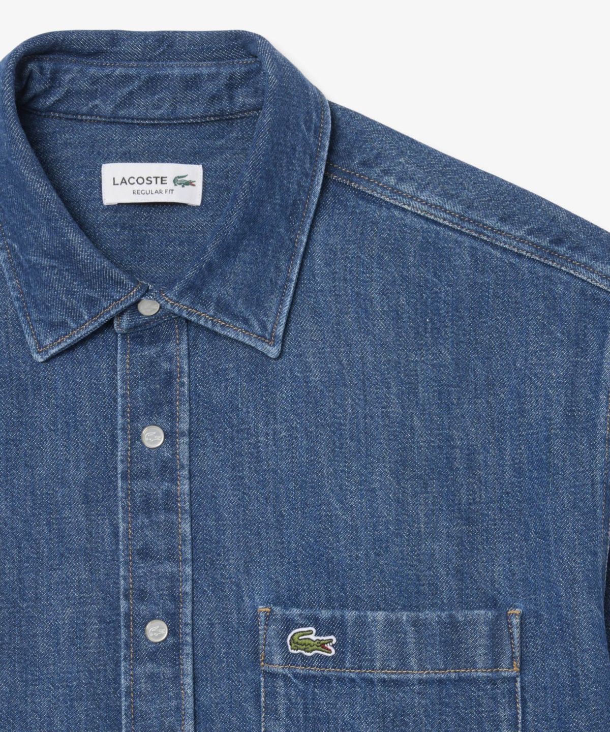 라코스테(LACOSTE) 남성 데님 셔츠 CH3581-56N MK9