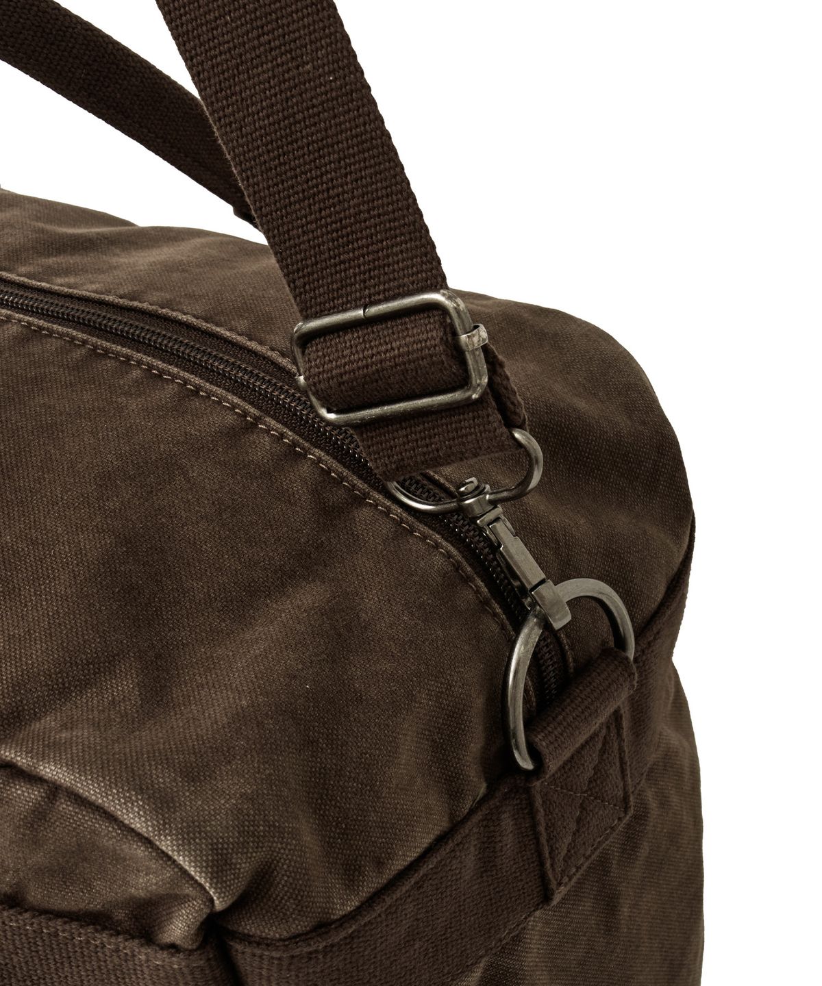 핍스 모터사이클(PHYPS MOTORCYCLE) Washed Field Duffle Bag Brown