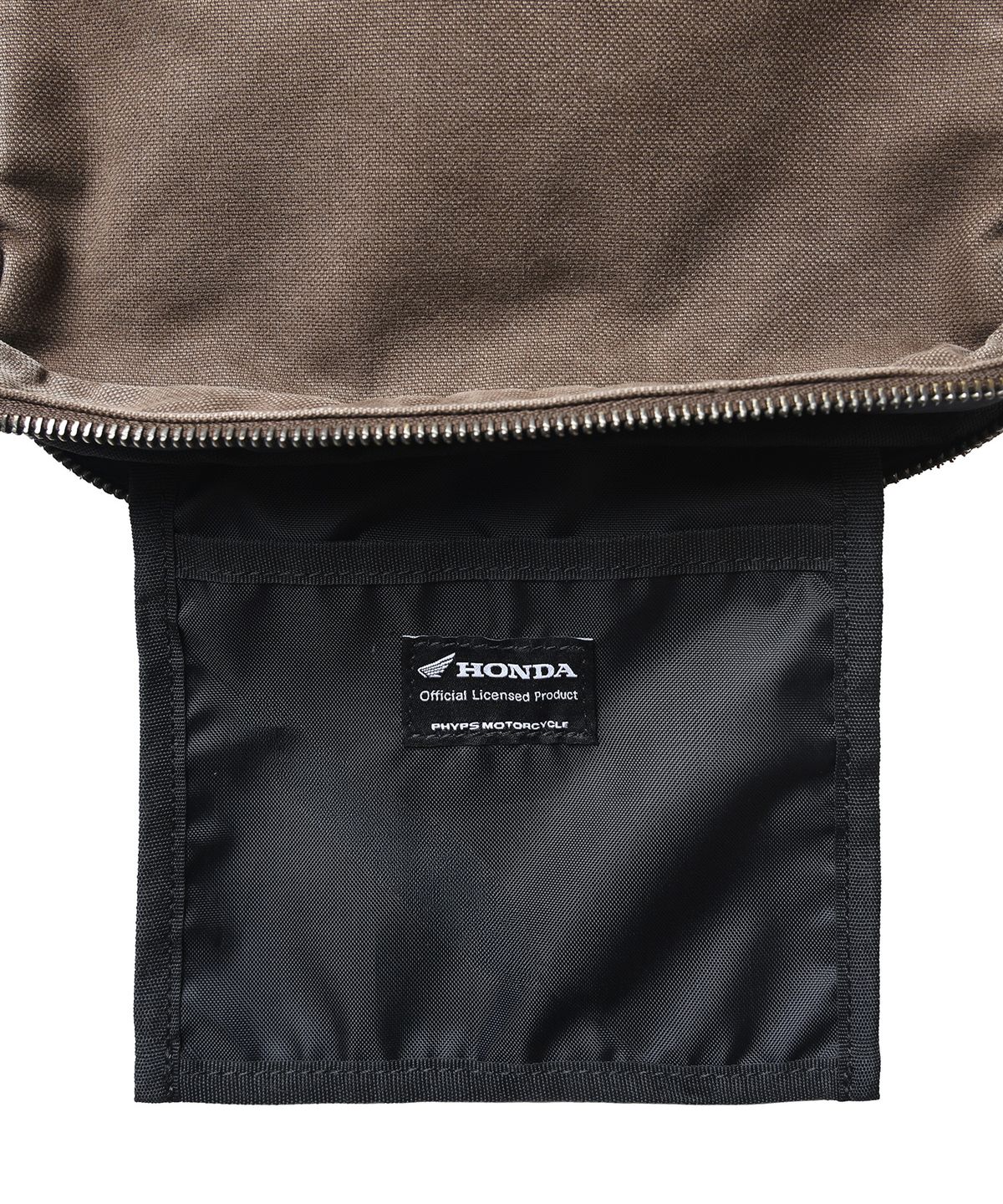 핍스 모터사이클(PHYPS MOTORCYCLE) Washed Field Duffle Bag Brown