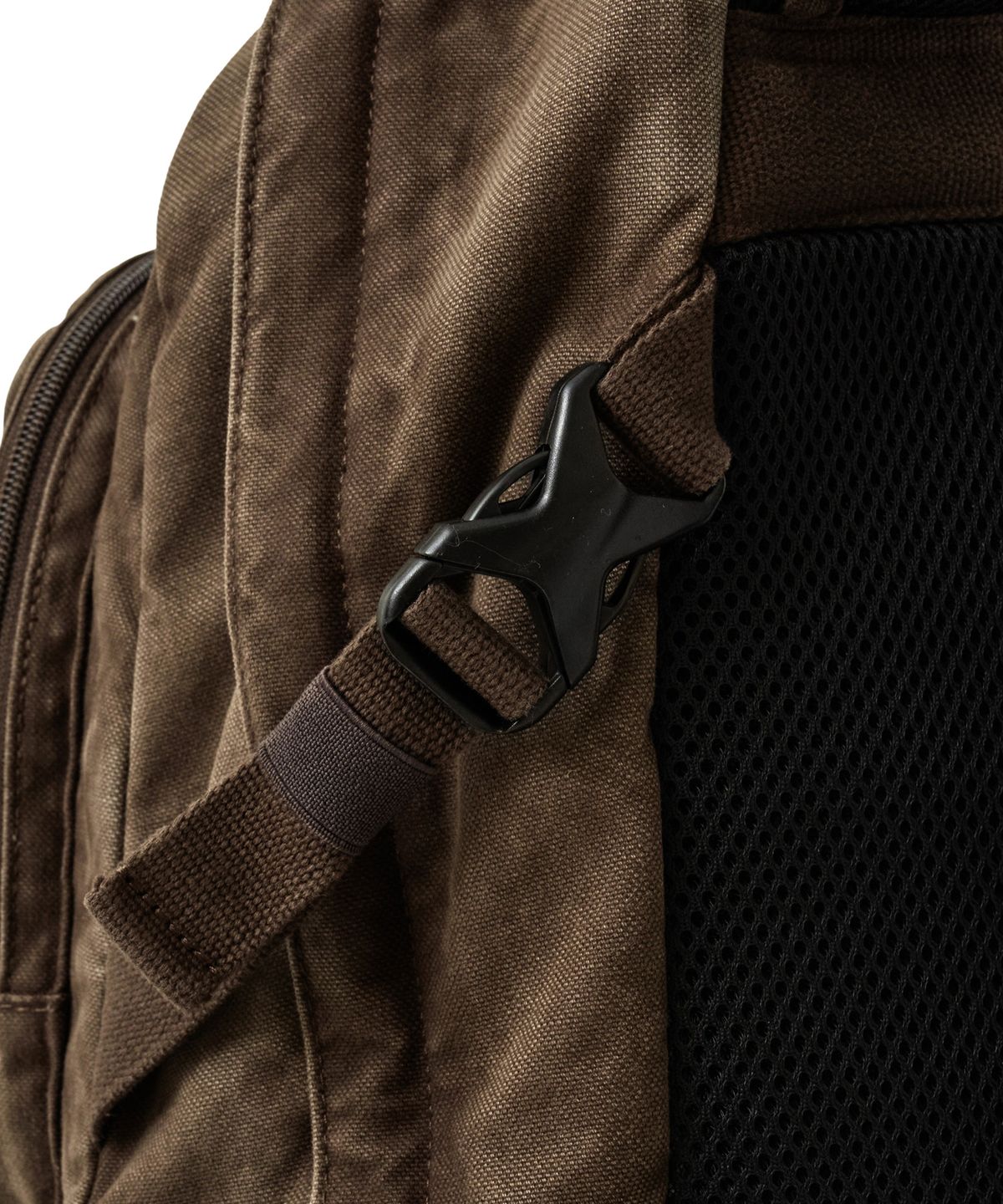 핍스 모터사이클(PHYPS MOTORCYCLE) Washed Field Backpack Brown