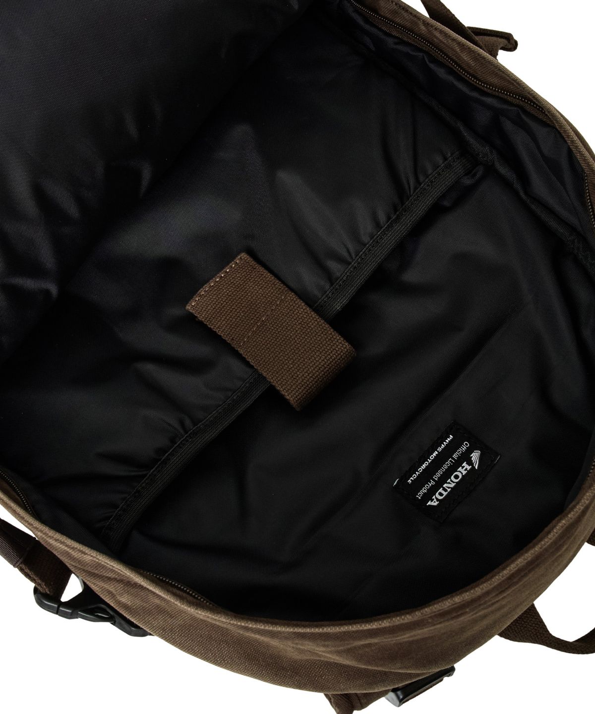 핍스 모터사이클(PHYPS MOTORCYCLE) Washed Field Backpack Brown
