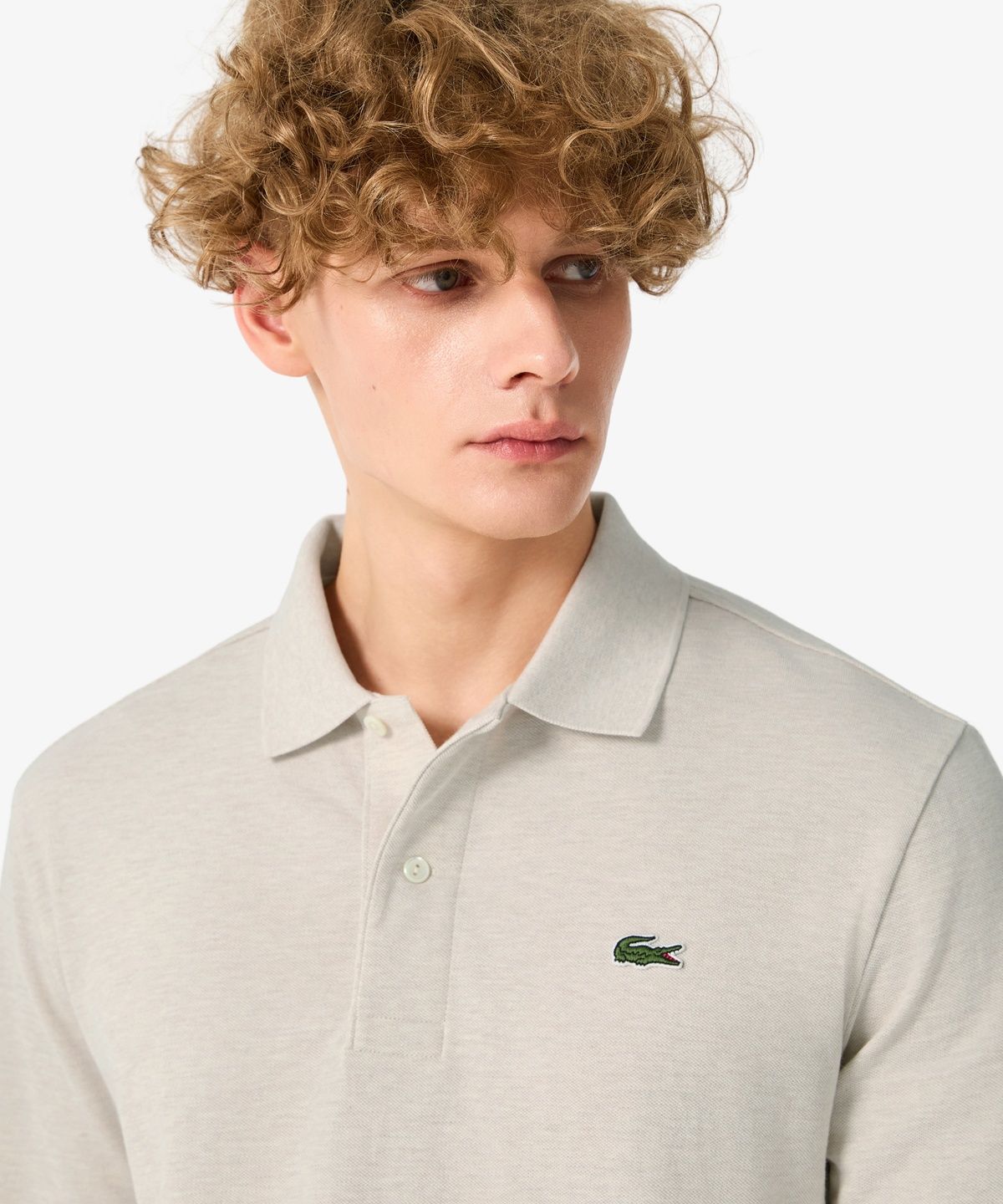 라코스테(LACOSTE) 남성 프렌치 레귤러핏 긴팔 베이직 폴로 셔츠 PH732E-56N I18