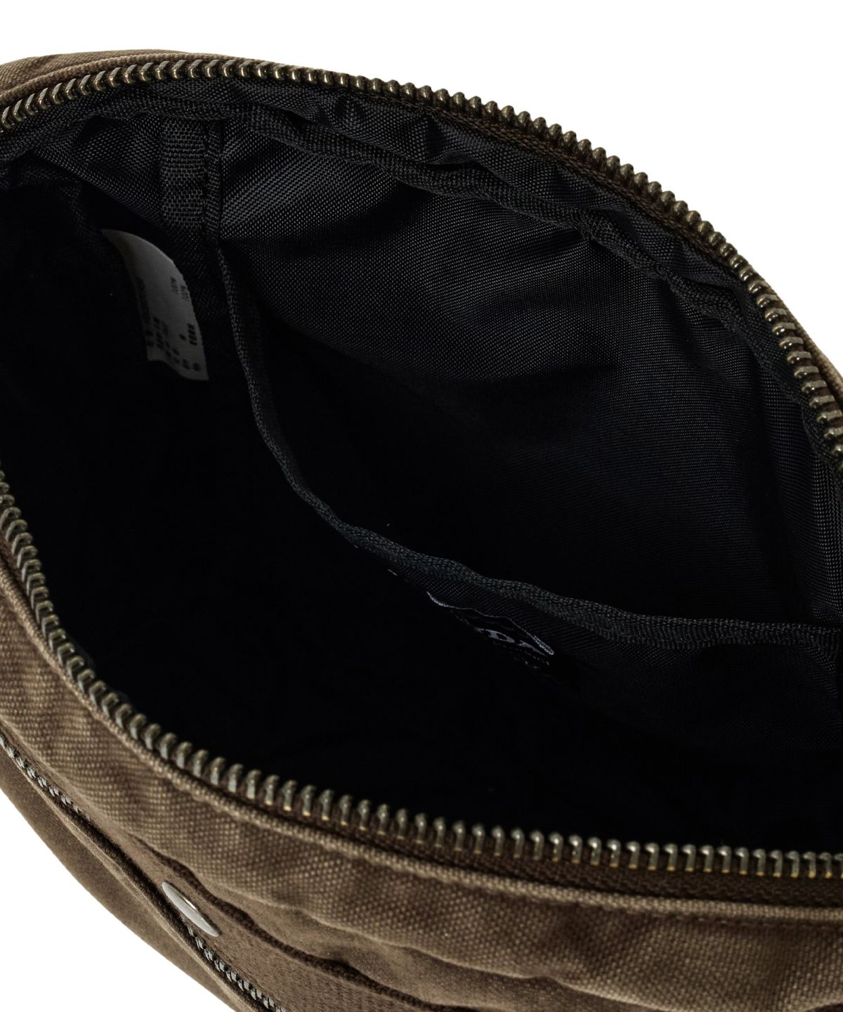핍스 모터사이클(PHYPS MOTORCYCLE) Washed Field Mini Cross Bag Brown