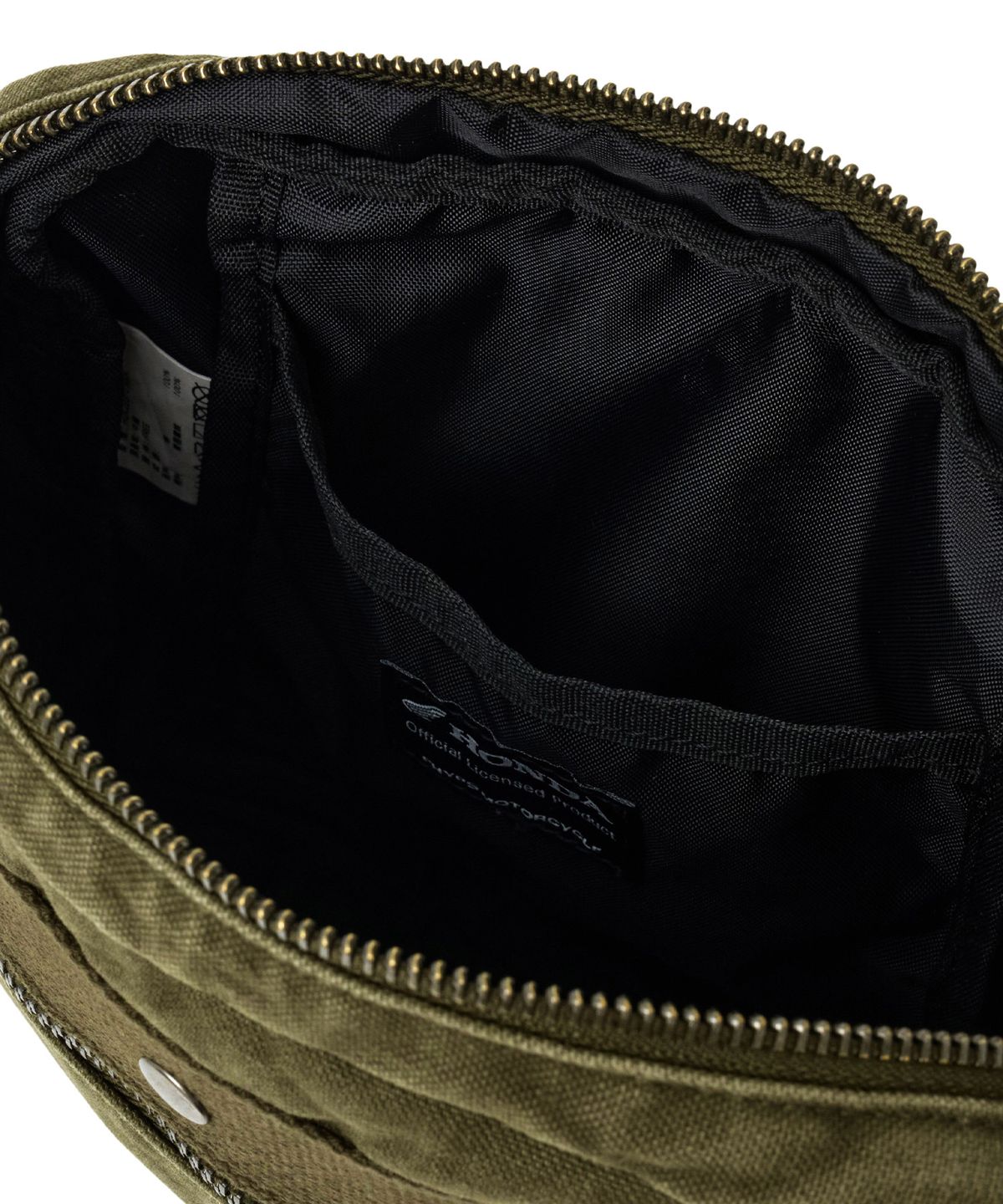 핍스 모터사이클(PHYPS MOTORCYCLE) Washed Field Mini Cross Bag Khaki