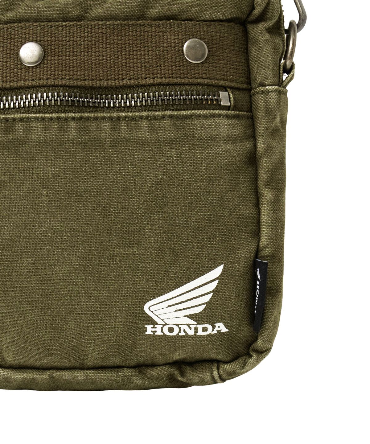 핍스 모터사이클(PHYPS MOTORCYCLE) Washed Field Mini Cross Bag Khaki