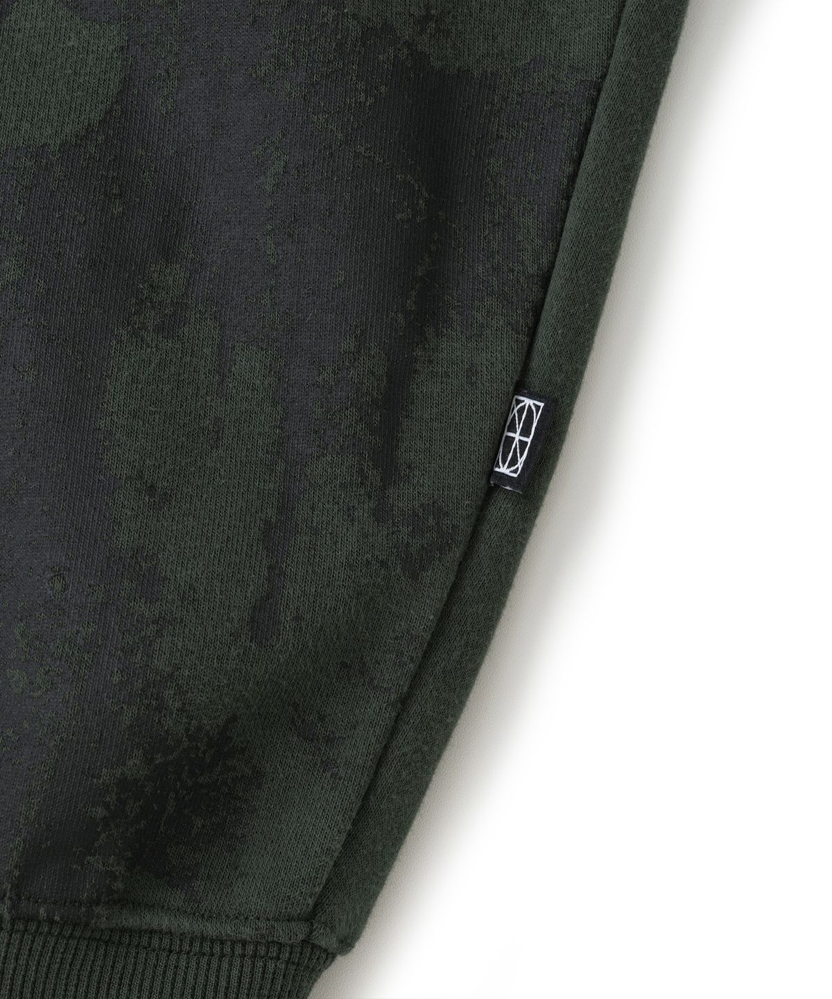 낫포너드(NOT4NERD) Faith Not Distressed Hood Zip Up - Green