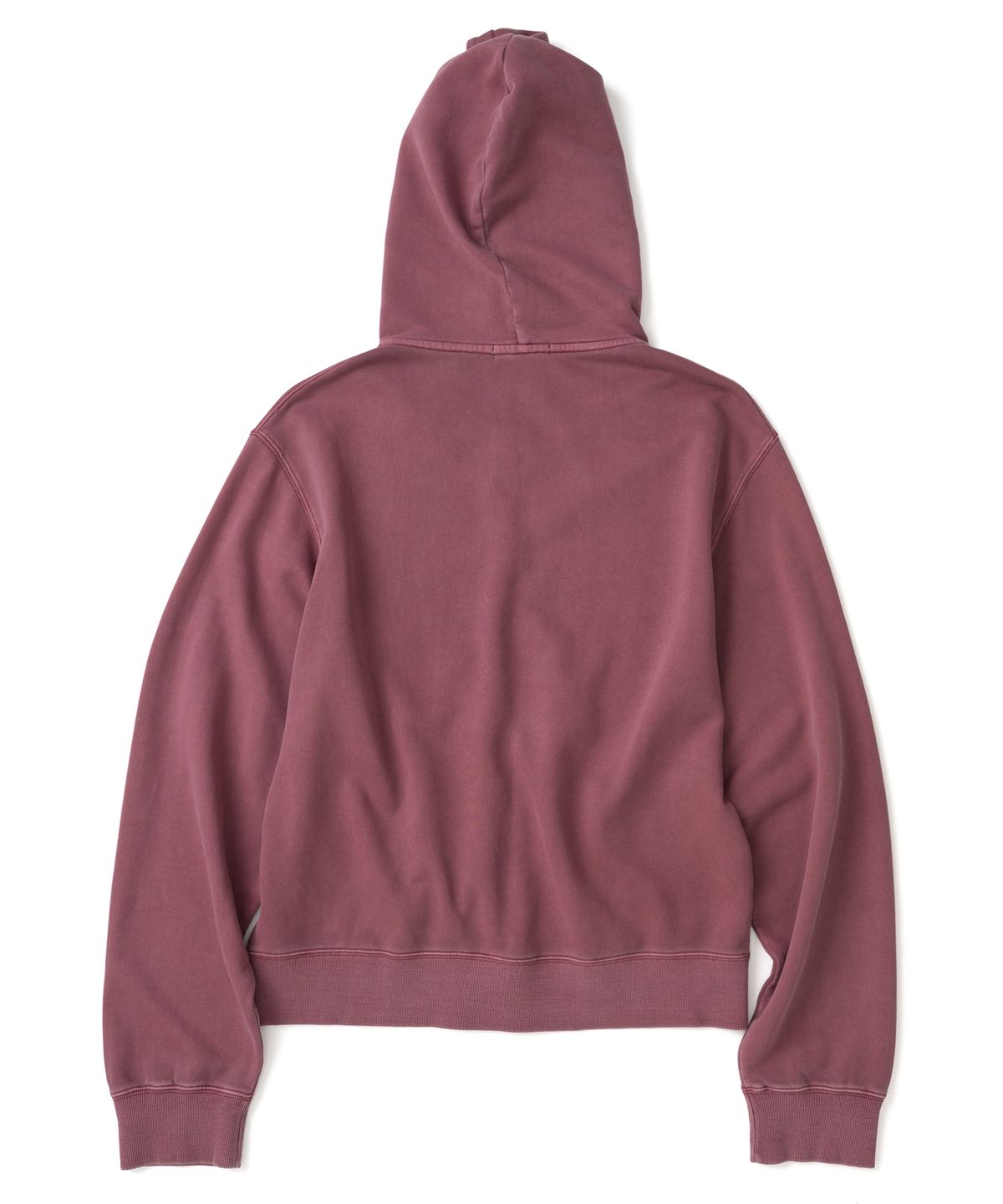 낫포너드(NOT4NERD) Napoleon Applique Pigment Hood Zip Up - Red