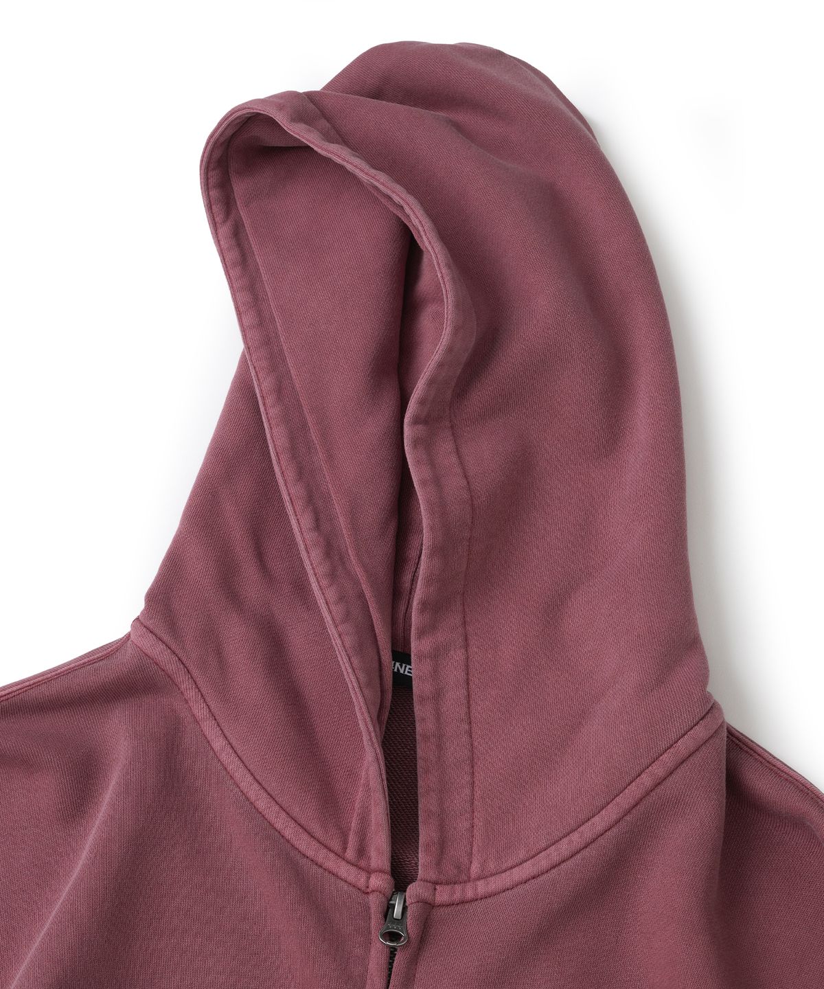 낫포너드(NOT4NERD) Napoleon Applique Pigment Hood Zip Up - Red