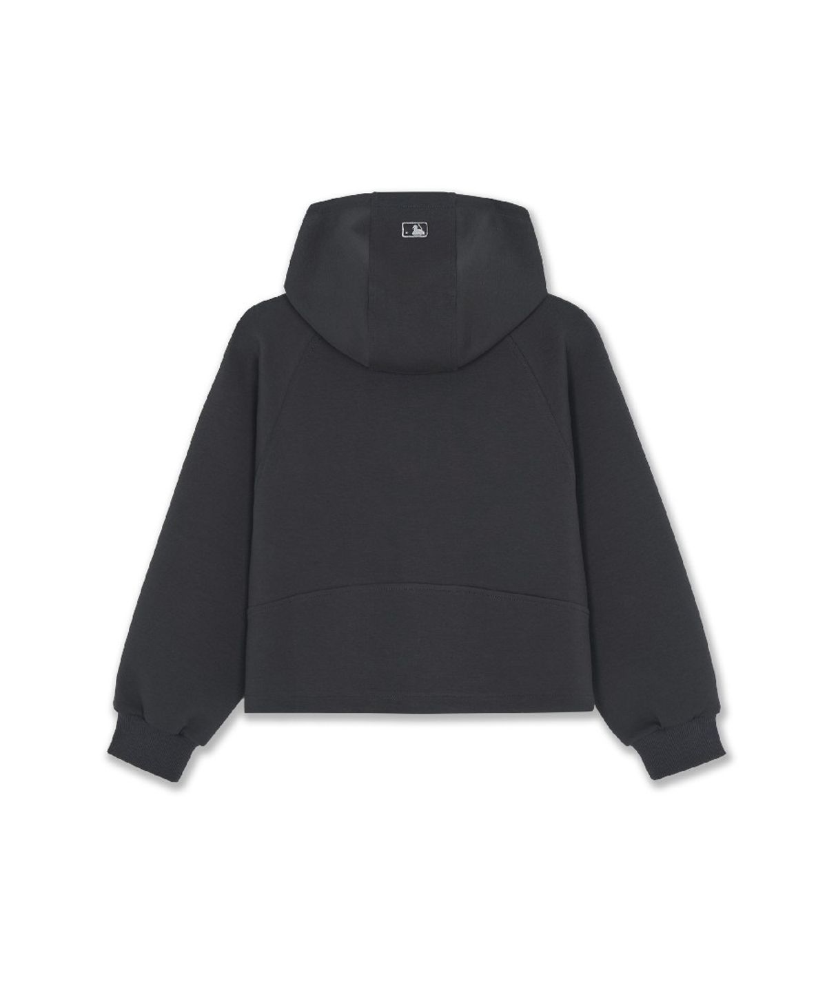 엠엘비 키즈(MLB KIDS) 스트릿 걸즈 크롭 후드 집업 NY (D.Charcoal Grey)