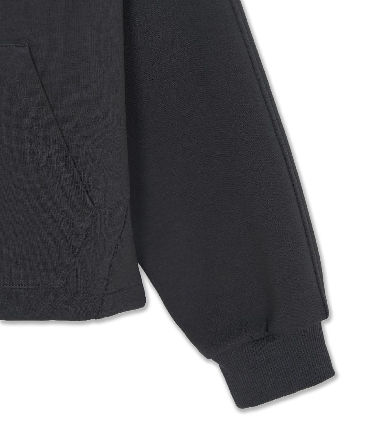 엠엘비 키즈(MLB KIDS) 스트릿 걸즈 크롭 후드 집업 NY (D.Charcoal Grey)