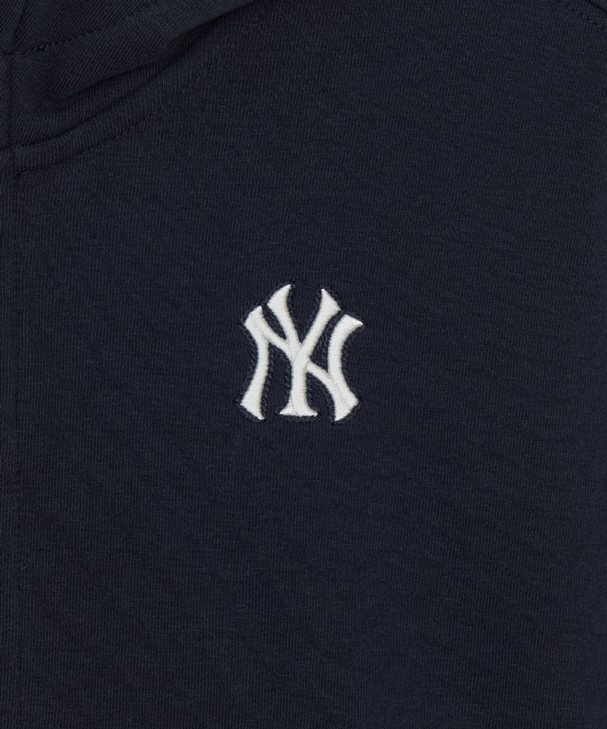 엠엘비 키즈(MLB KIDS) 스포티브 베이직 스몰로고 후드집업 NY (D.Navy)