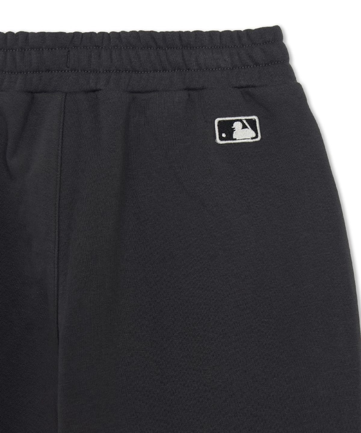 엠엘비 키즈(MLB KIDS) 스트릿 걸즈 스몰로고 와이드 팬츠 NY (D.Charcoal Grey)