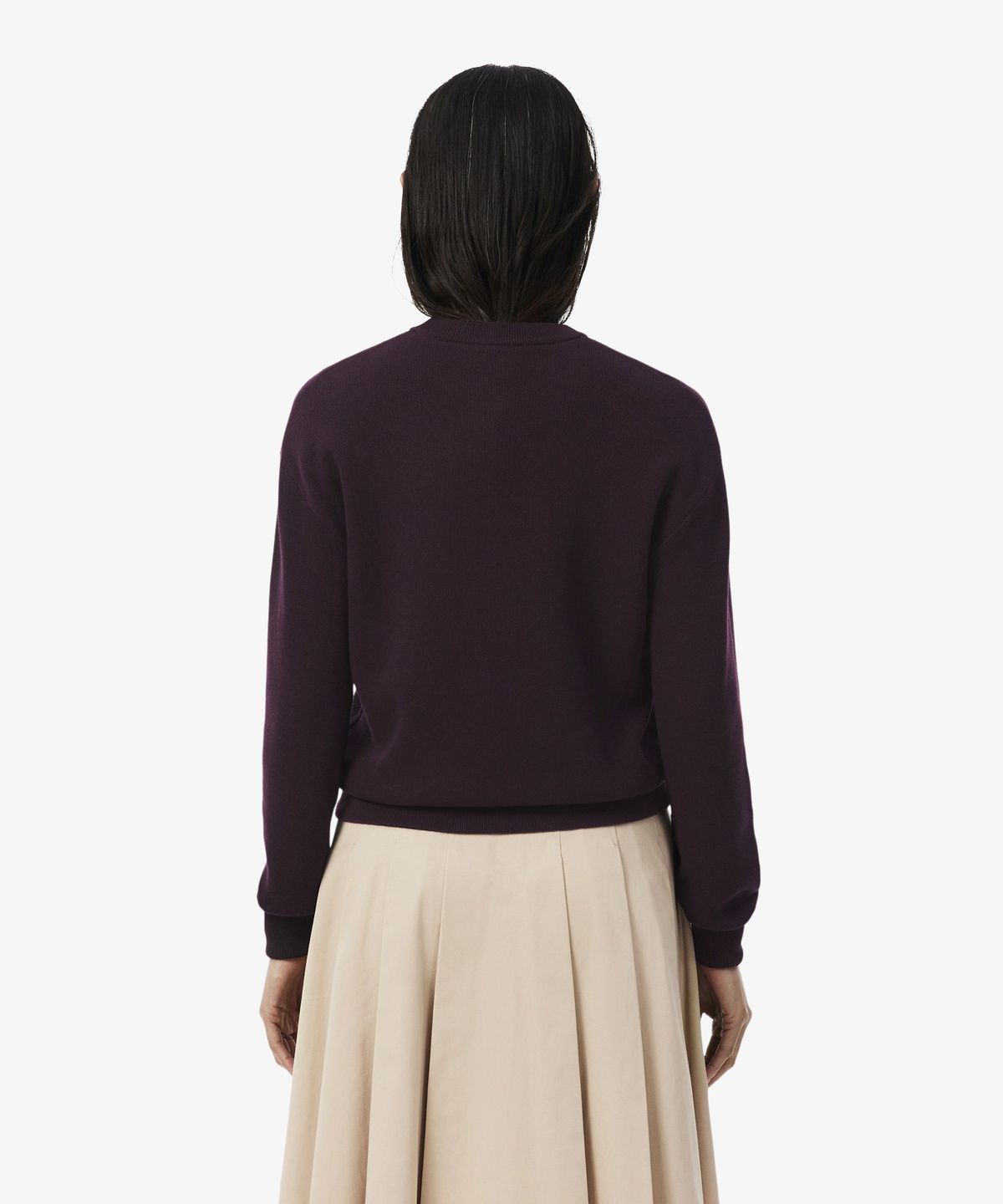 라코스테(LACOSTE) 여성 링스링스 크루넥 스웨터 AF4158-56N 3KE
