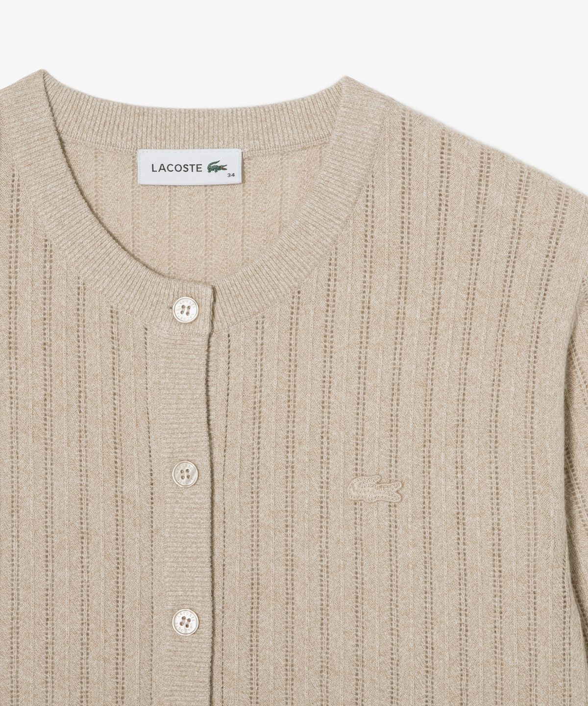 라코스테(LACOSTE) 여성 스카시 긴팔 가디건 AF111E-56N S69