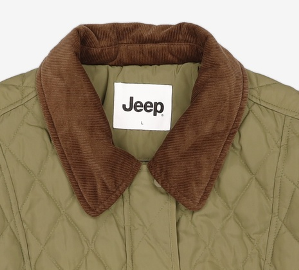 지프(JEEP) 하프 패딩/하프 헤비 아우터 L