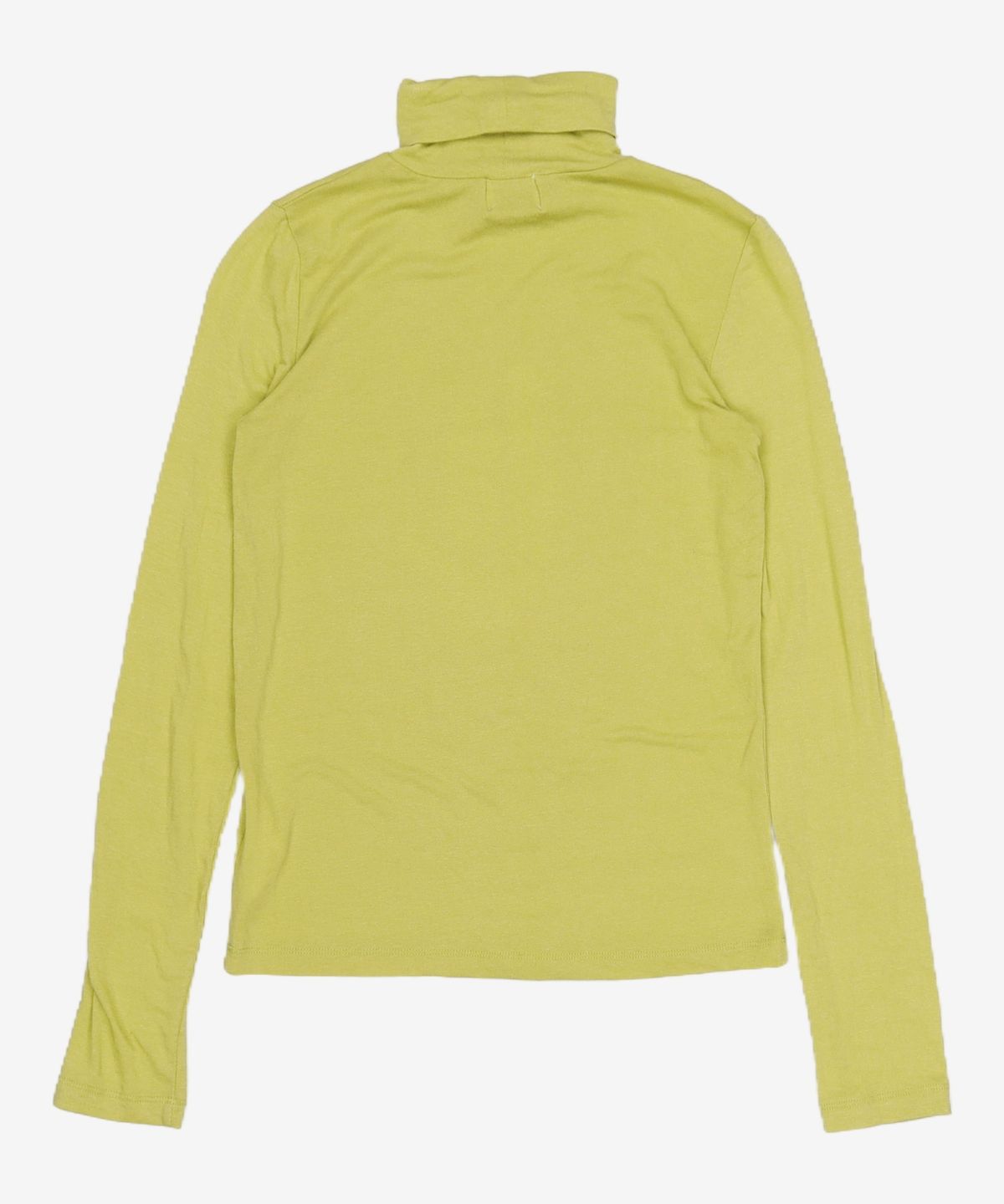 마리떼 프랑소와 저버(MARITHÉ + FRANҪOIS GIRBAUD) W CIRCLE LOGO TURTLE NECK LONG SLEEVE light olive XS