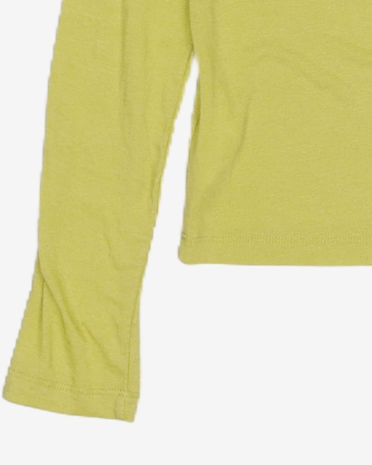 마리떼 프랑소와 저버(MARITHÉ + FRANҪOIS GIRBAUD) W CIRCLE LOGO TURTLE NECK LONG SLEEVE light olive XS