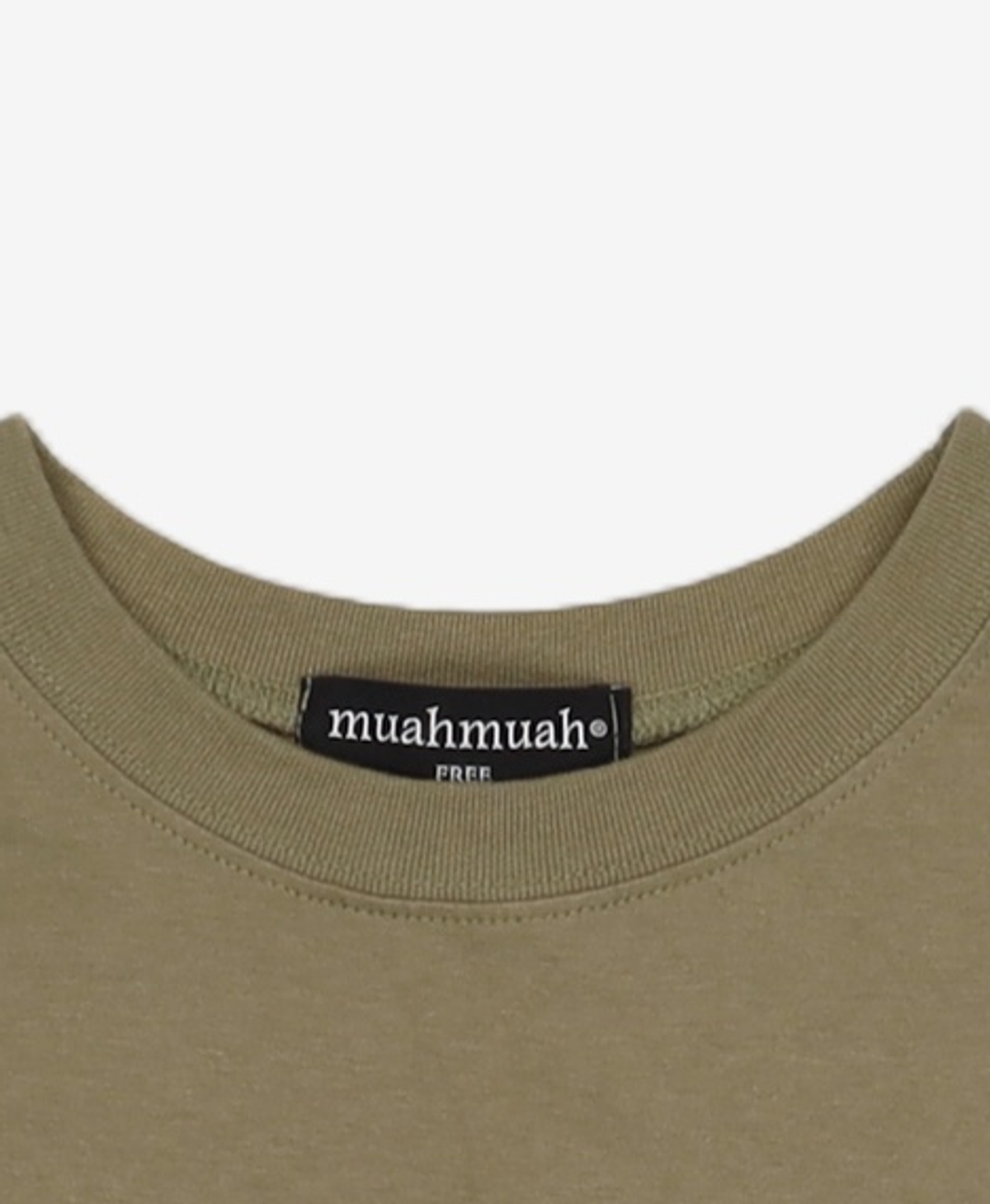 무아무아(MUAHMUAH) 반소매 티셔츠 FREE