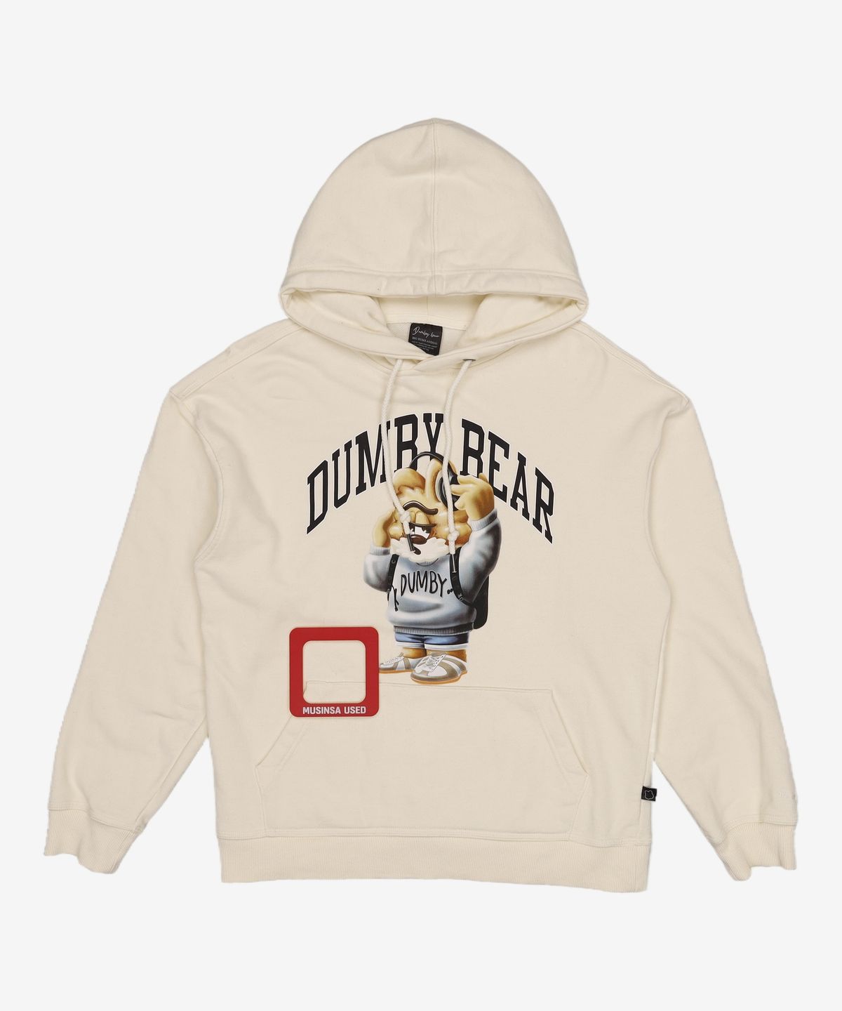 덤비베어(DUMBYBEAR) 후드 티셔츠 S