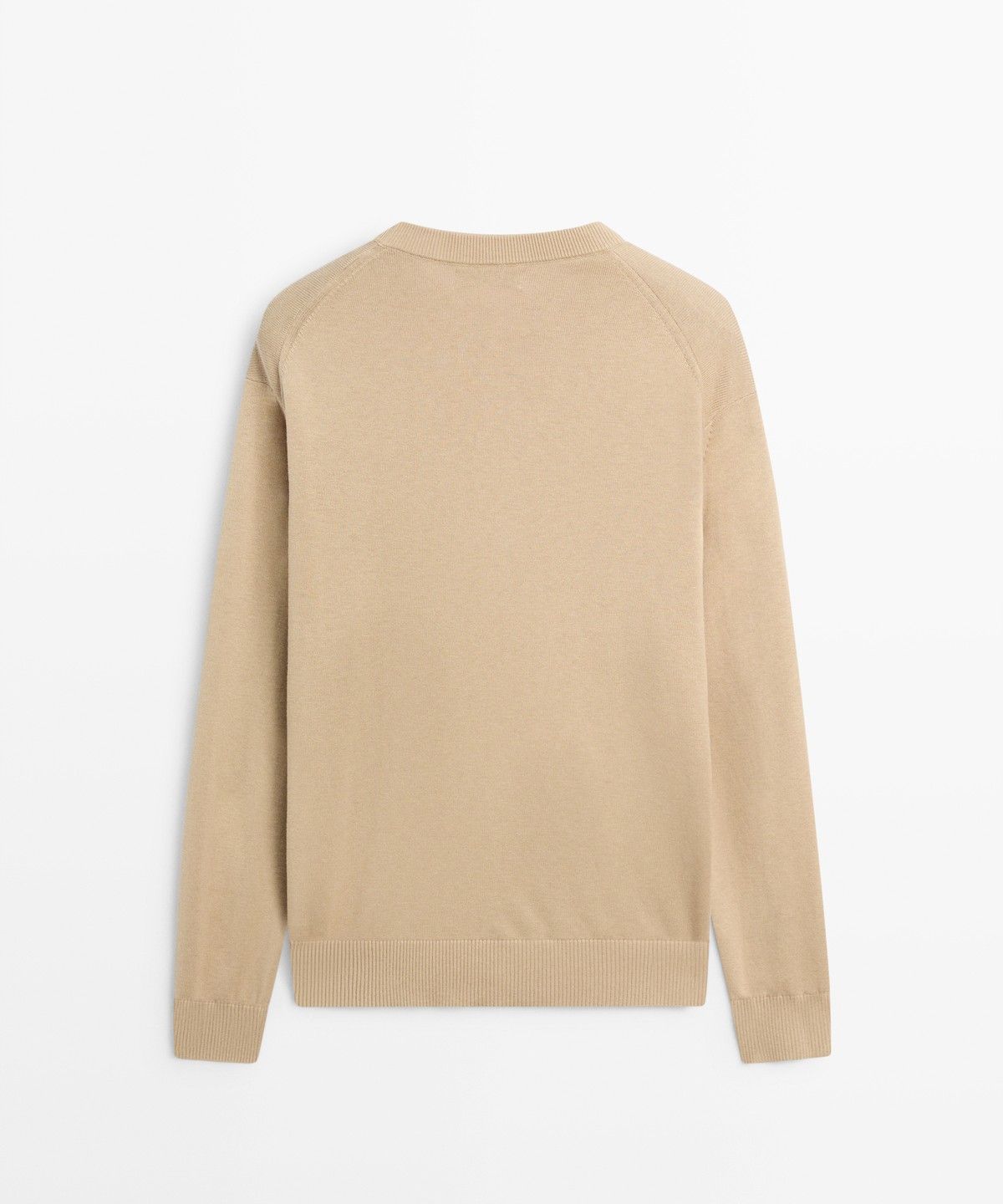마시모두띠(MASSIMO DUTTI) 코튼 블렌드 니트 스웨터