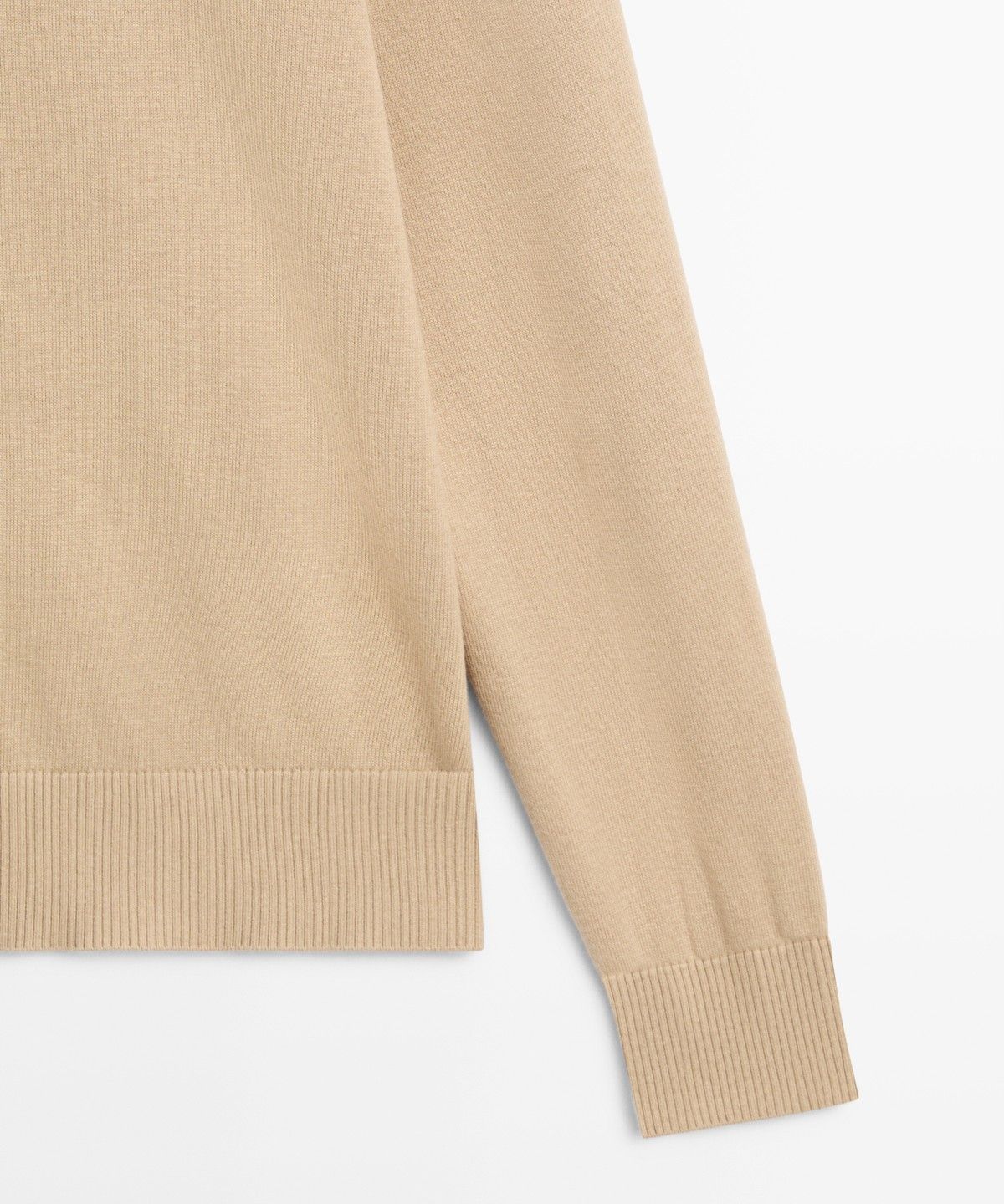 마시모두띠(MASSIMO DUTTI) 코튼 블렌드 니트 스웨터
